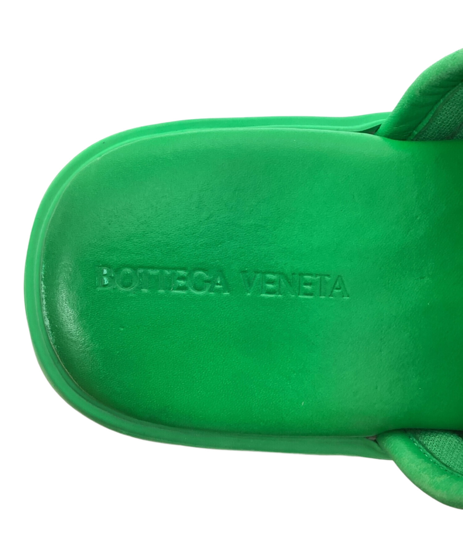 BOTTEGA VENETA (ボッテガベネタ) FLASH SANDAL(フラッシュサンダル) グリーン サイズ:43