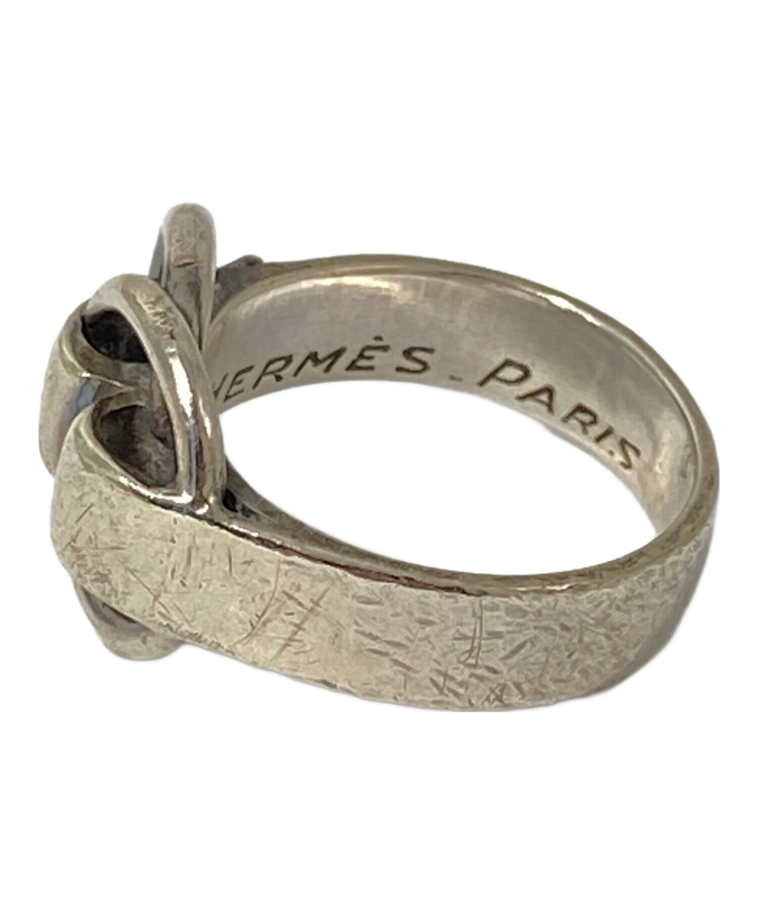 中古・古着通販】HERMES (エルメス) Deux Anneaux Silver Ring （ドゥザノー シルバーリング） シルバー  サイズ:55（14号）｜ブランド・古着通販 トレファク公式【TREFAC FASHION】スマホサイト