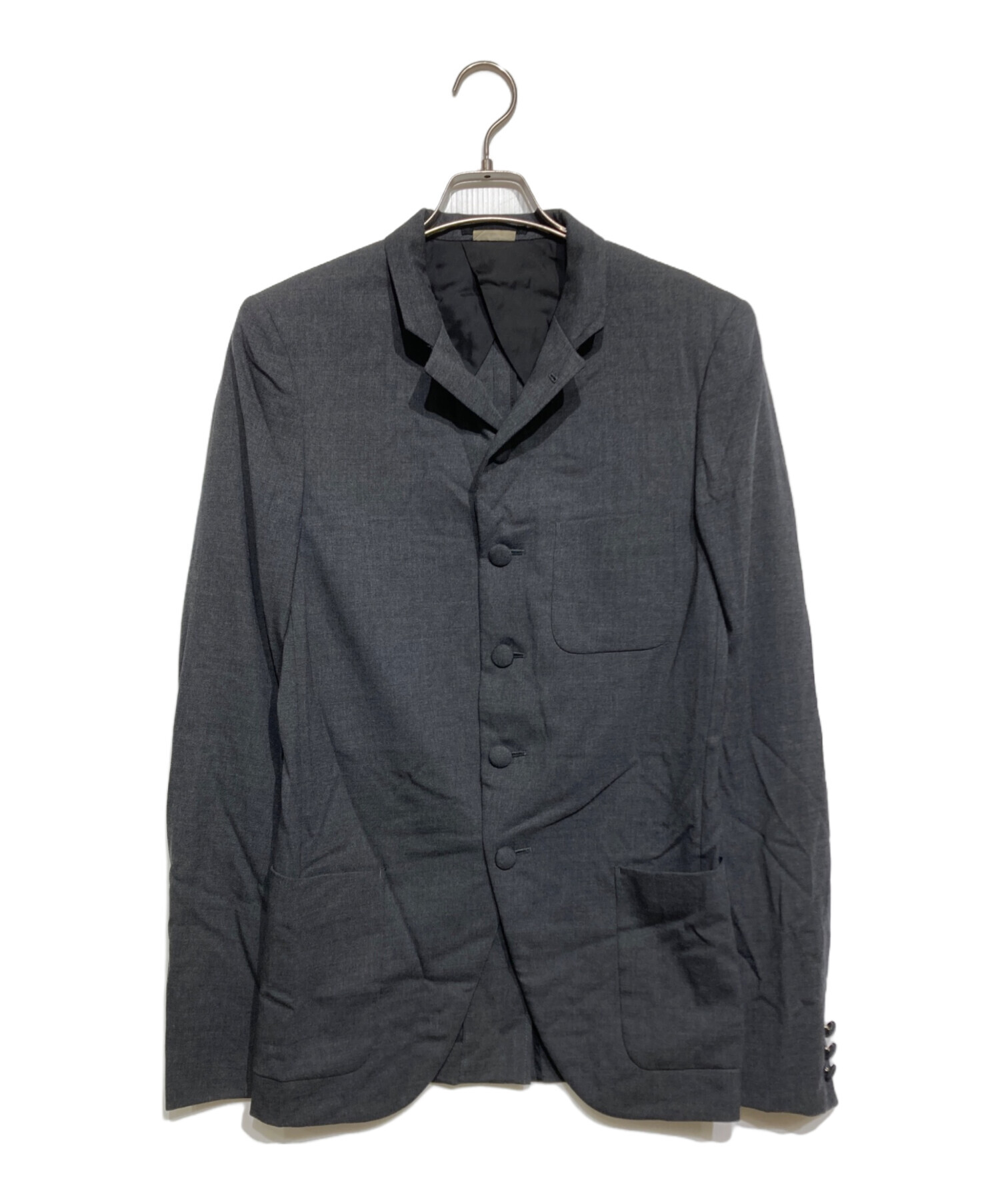 中古・古着通販】COMME des GARCONS HOMME PLUS (コムデギャルソンオムプリュス) ジャケット グレー  サイズ:M｜ブランド・古着通販 トレファク公式【TREFAC FASHION】スマホサイト