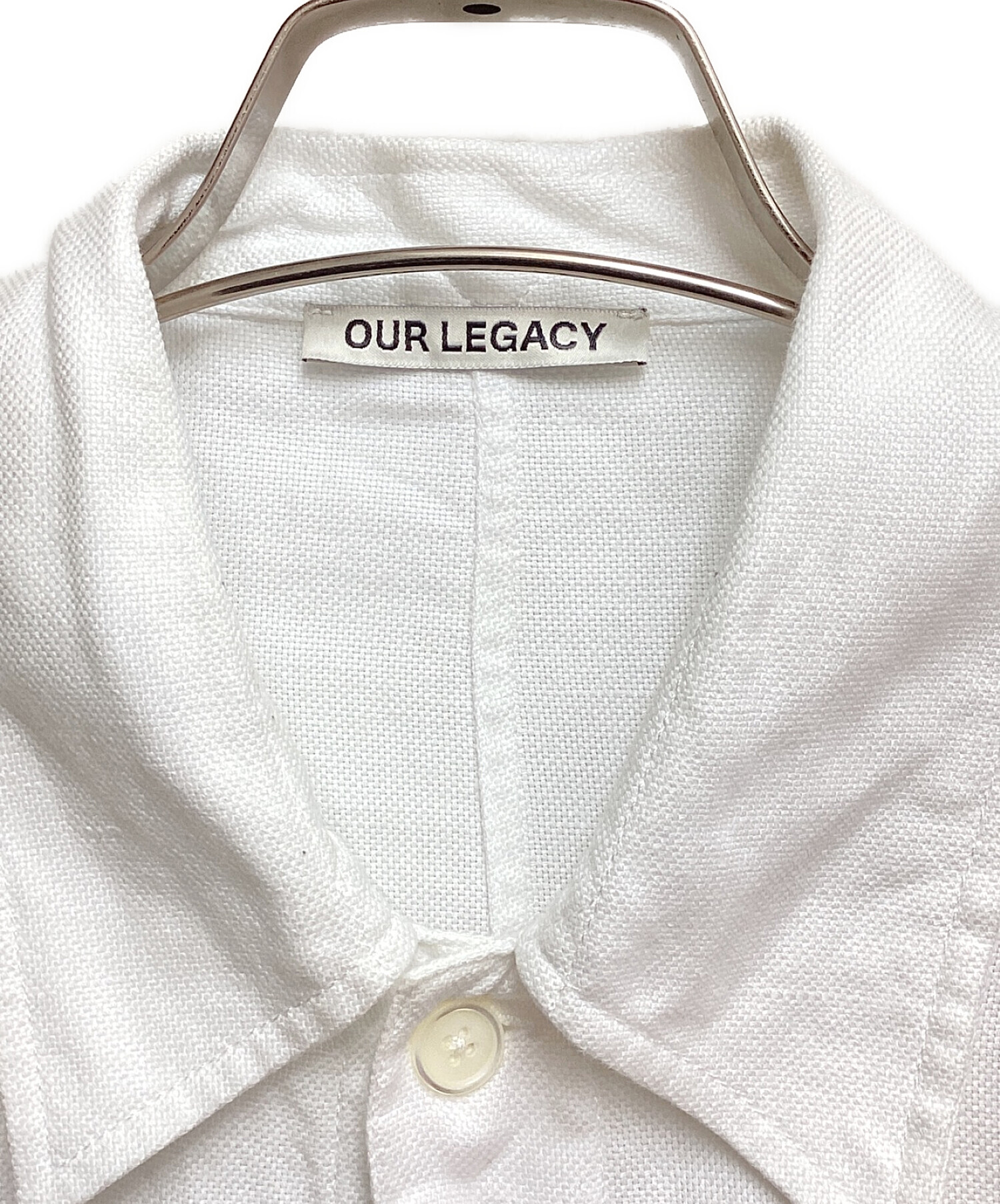 OUR LEGACY (アワーレガシー) BIG WELDING SHIRT ホワイト サイズ:44