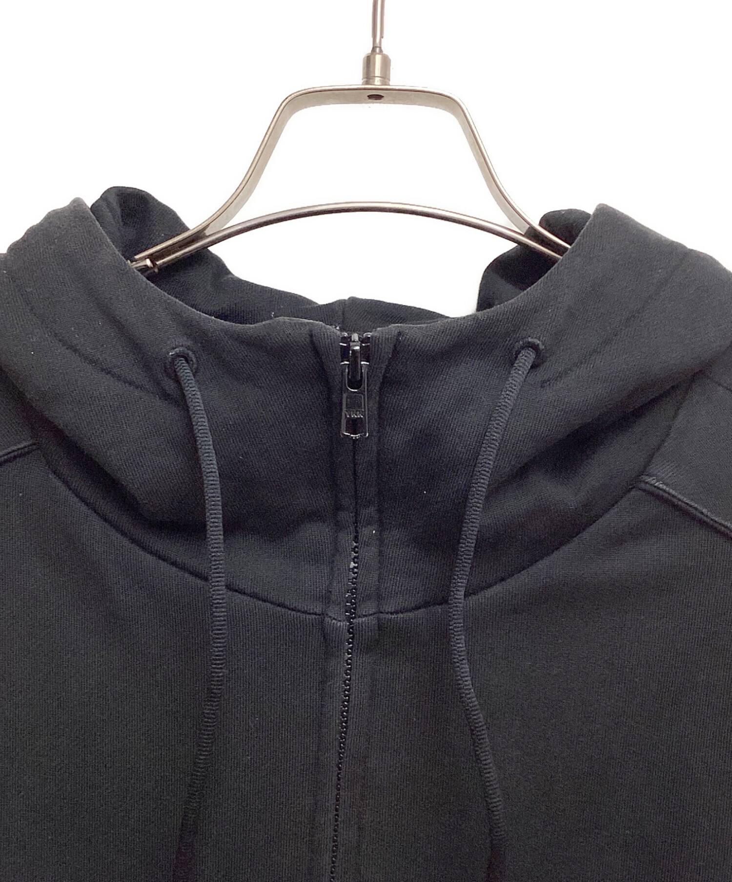 Y-3 (ワイスリー) Back design double zip hoodie（バックデザインWジップパーカー） ブラック サイズ:L