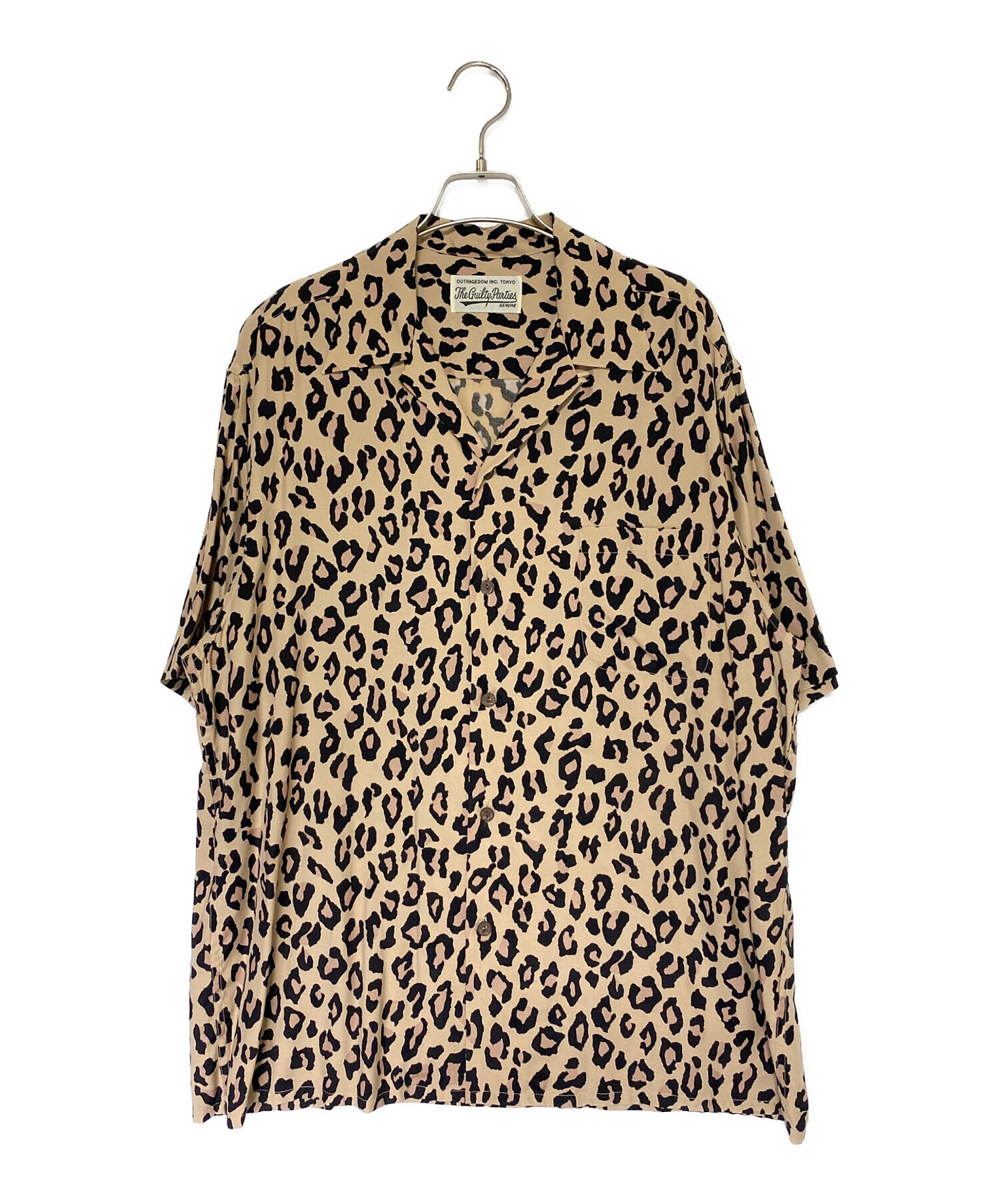 中古・古着通販】WACKO MARIA (ワコマリア) LEOPARD HAWAIIAN SHIRT ベージュ サイズ:XL｜ブランド・古着通販  トレファク公式【TREFAC FASHION】スマホサイト