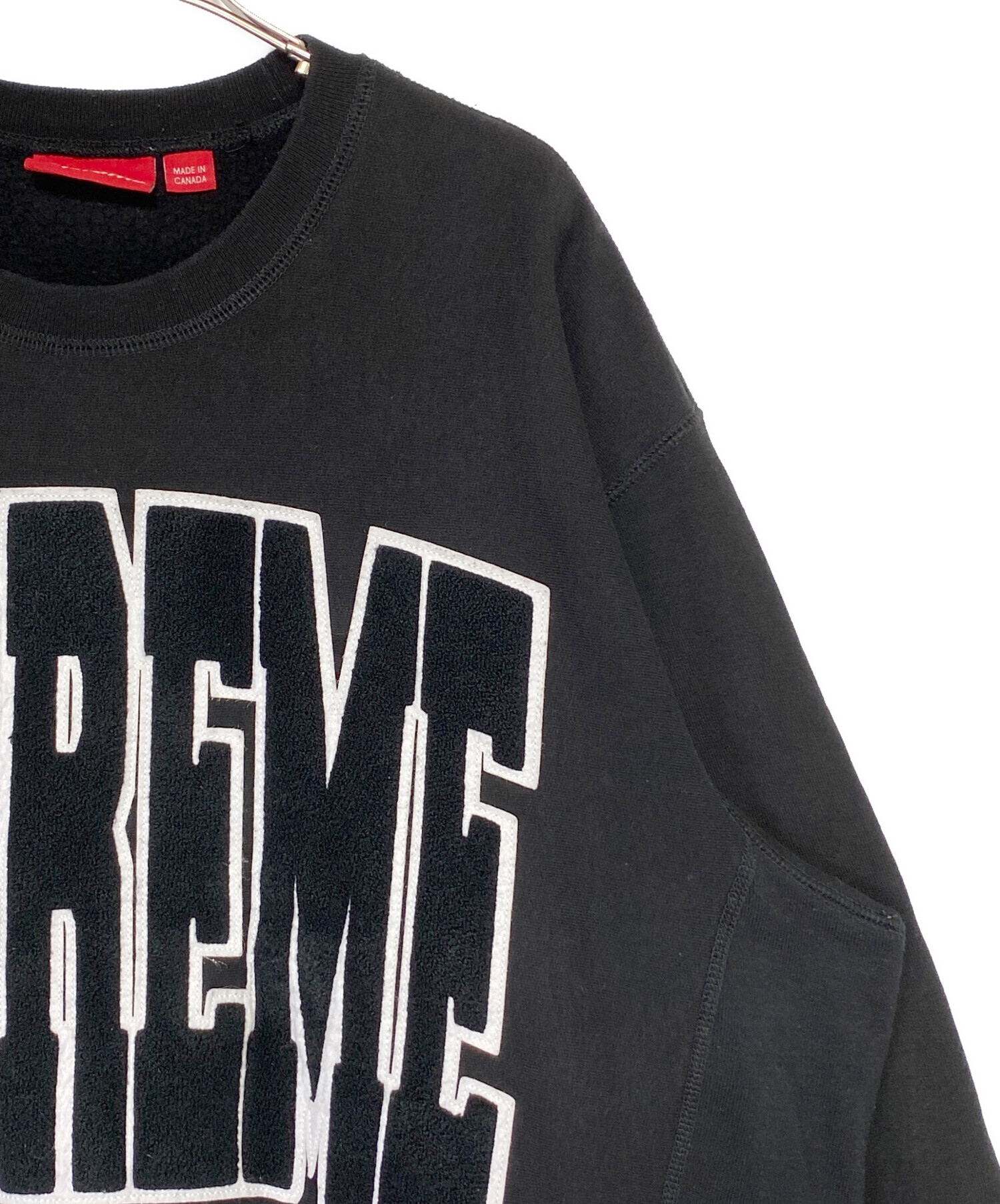 SUPREME (シュプリーム) Cities arc crewneck ブラック サイズ:L