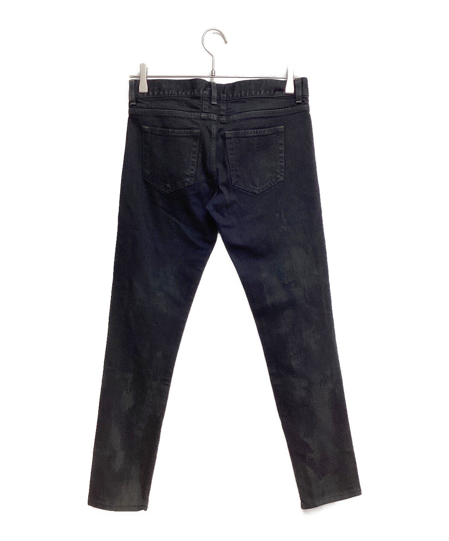 中古・古着通販】Saint Laurent Paris (サンローランパリ) Destroy skinny denim (デストロイスキニーデニム)  ブラック サイズ:27 未使用品｜ブランド・古着通販 トレファク公式【TREFAC FASHION】スマホサイト