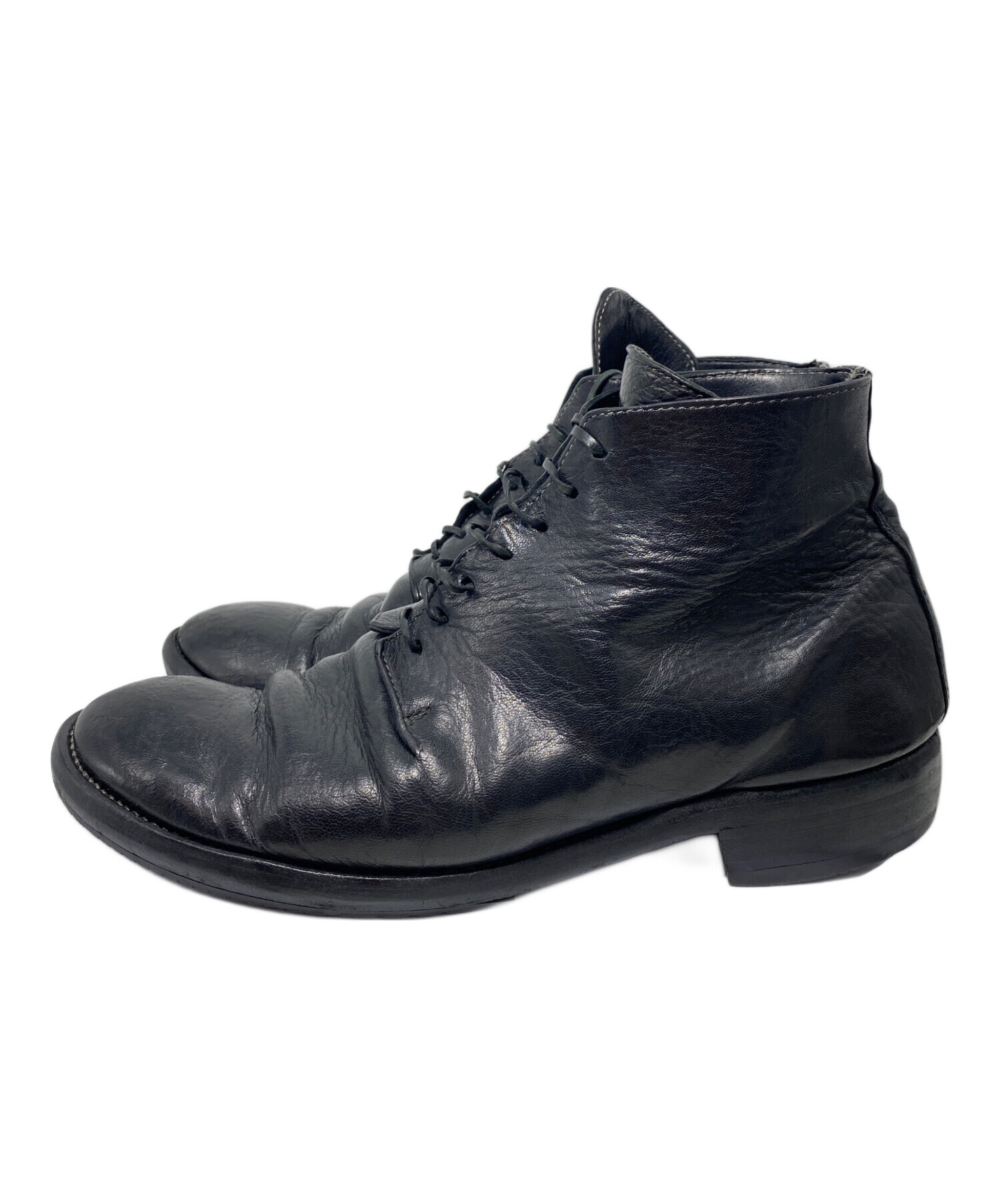 中古・古着通販】GUIDI (グイディ) HORSE LEATHER BOOTS(ホースレザーシューズ) ブラック サイズ:42｜ブランド・古着通販  トレファク公式【TREFAC FASHION】スマホサイト