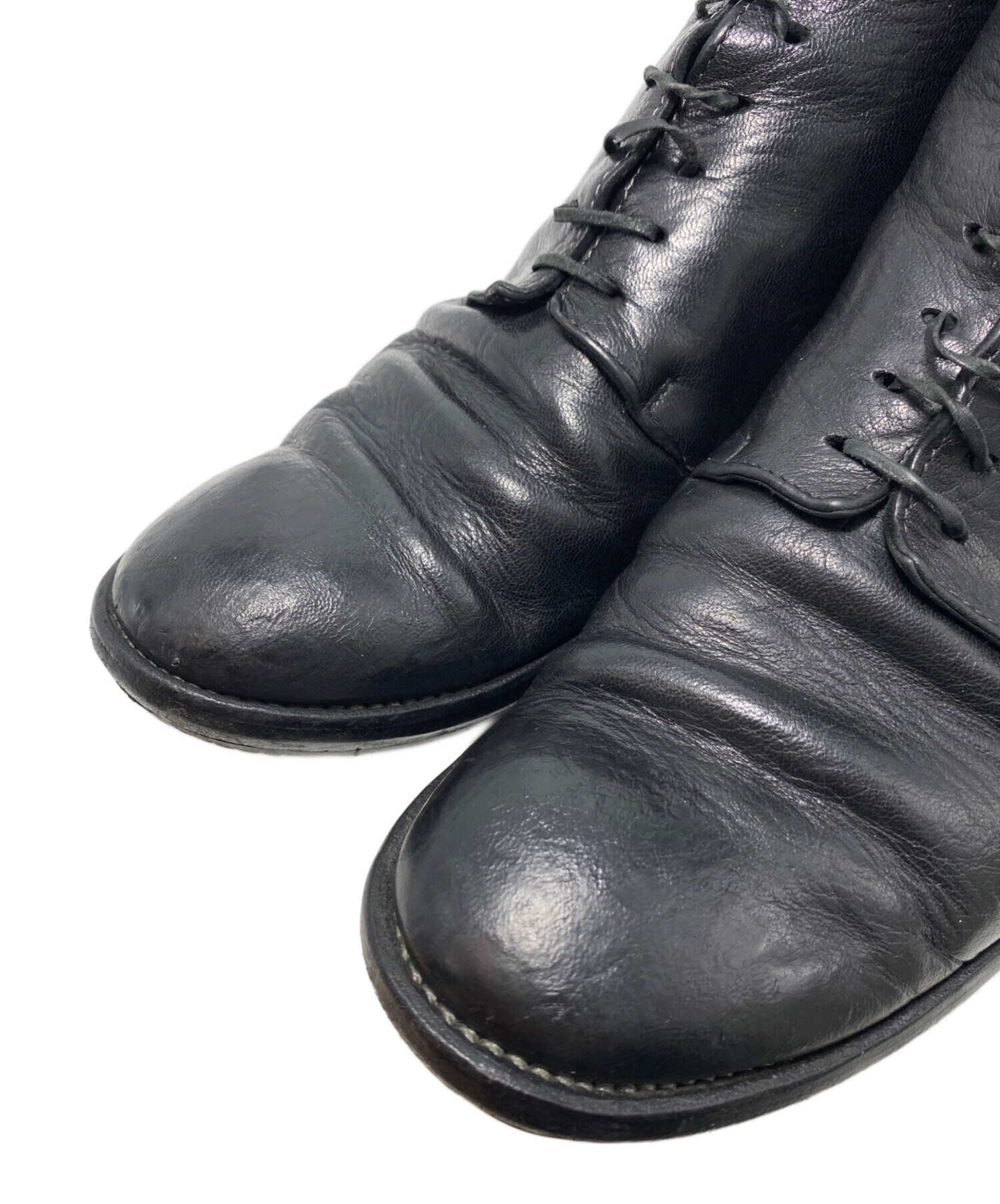 中古・古着通販】GUIDI (グイディ) HORSE LEATHER BOOTS(ホースレザーシューズ) ブラック サイズ:42｜ブランド・古着通販  トレファク公式【TREFAC FASHION】スマホサイト