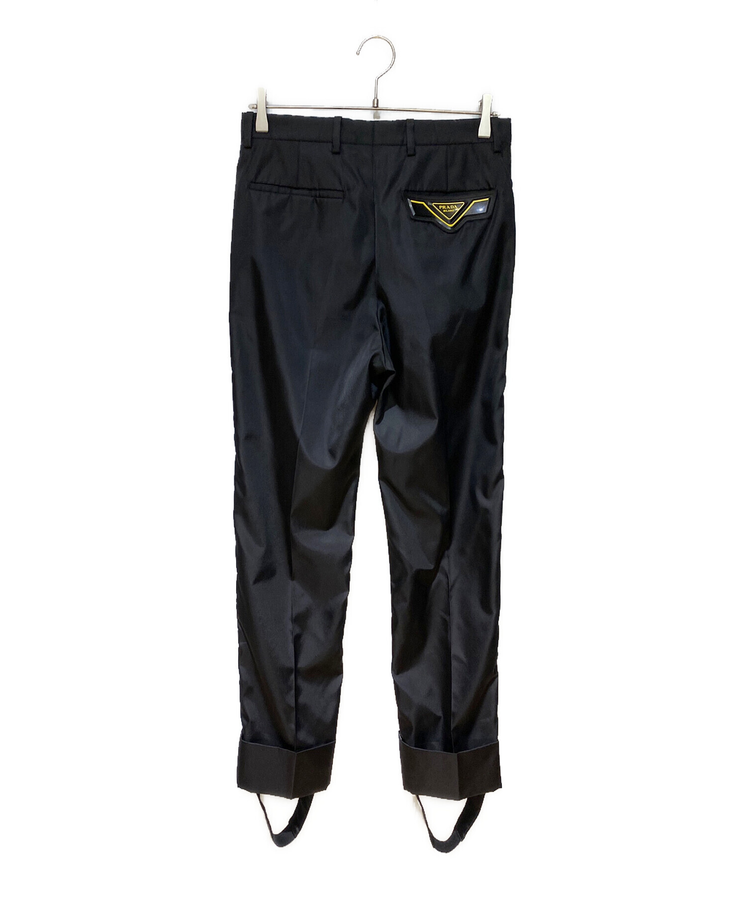 中古・古着通販】PRADA (プラダ) Re-Nylon Pants（リナイロンパンツ） ブラック サイズ:44｜ブランド・古着通販  トレファク公式【TREFAC FASHION】スマホサイト