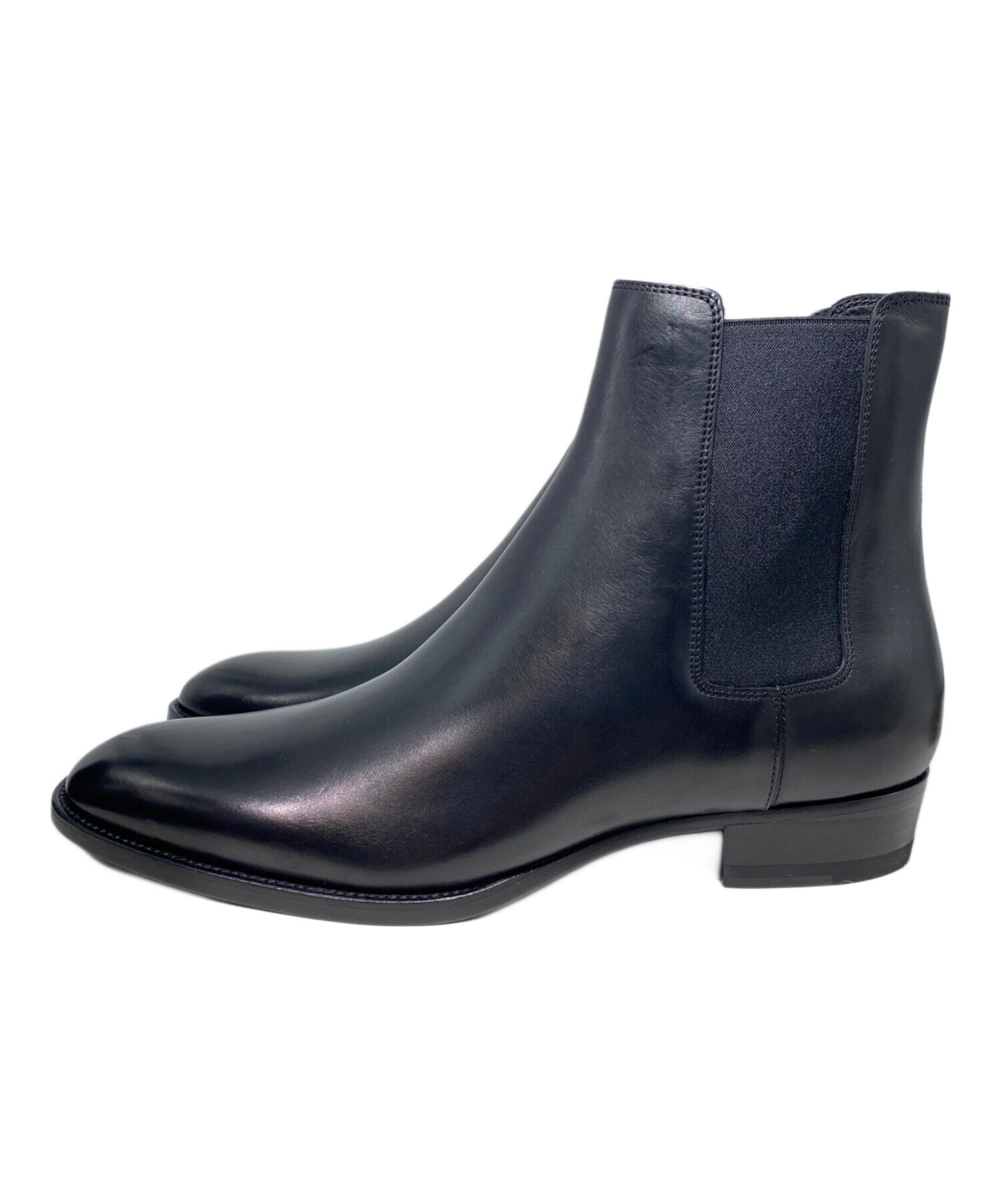 Saint Laurent Paris (サンローランパリ) Classic Wyatt 40 Chelsea  Boots（クラシックワイアット40チェルシーブーツ） ブラック サイズ:41