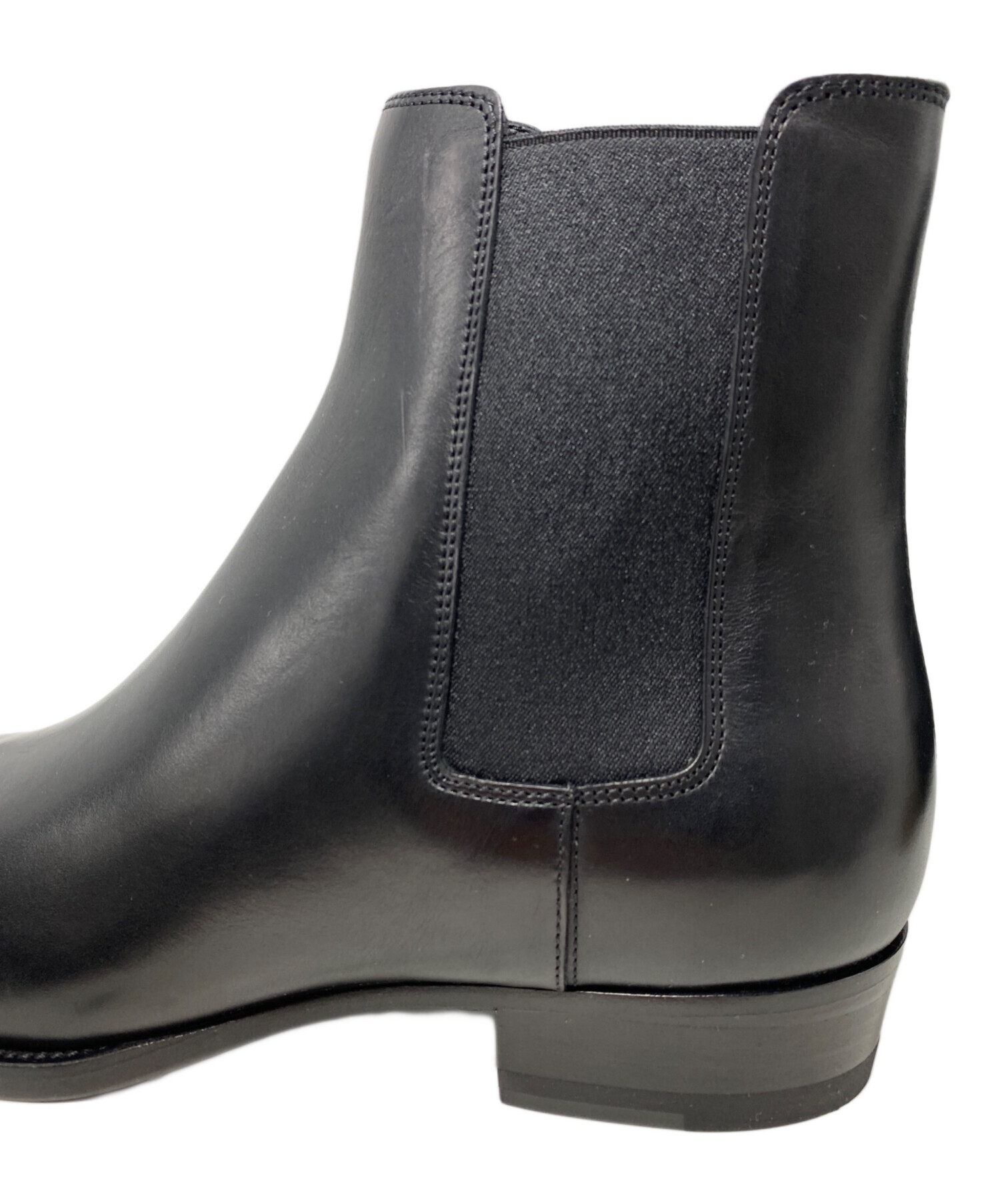 Saint Laurent Paris (サンローランパリ) Classic Wyatt 40 Chelsea  Boots（クラシックワイアット40チェルシーブーツ） ブラック サイズ:41