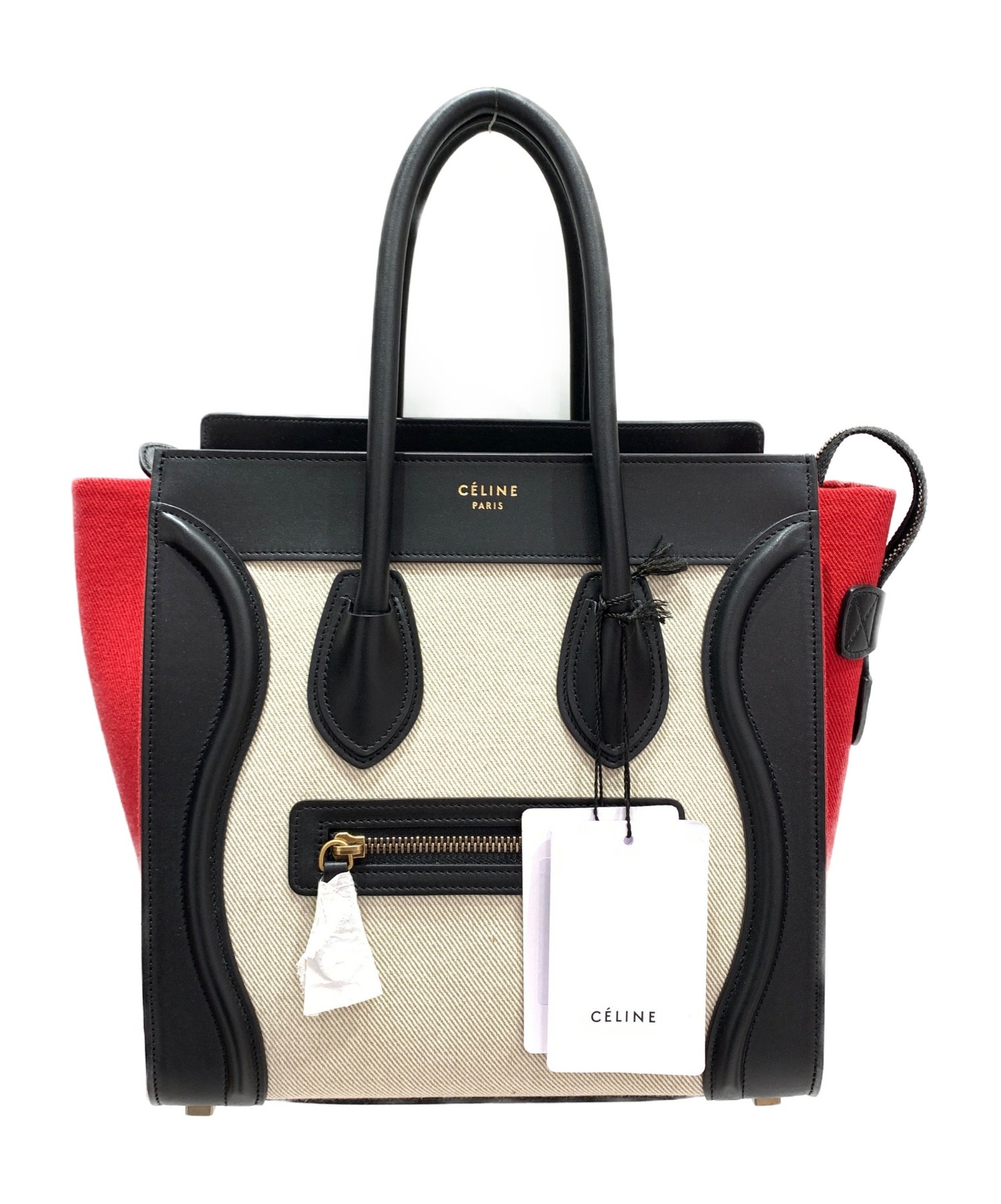 中古・古着通販】CELINE (セリーヌ) ハンドバッグ/ラゲージマイクロ