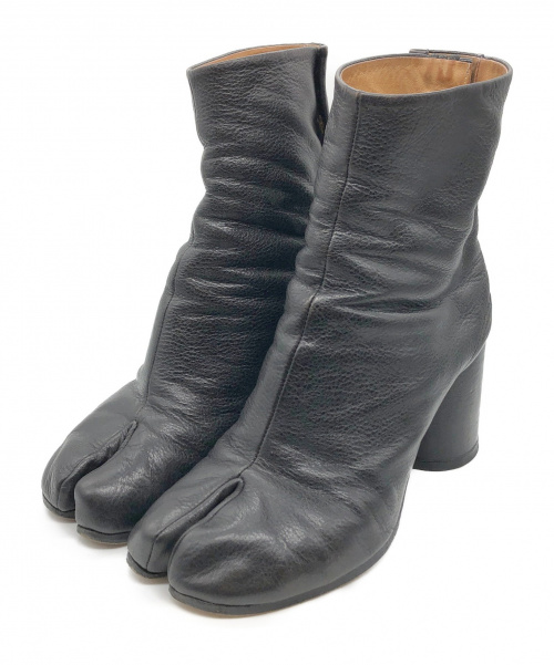 マルジェラ　ヴィンテージ レザー　足袋ブーツ　サイズ35.5   3㎝ヒール