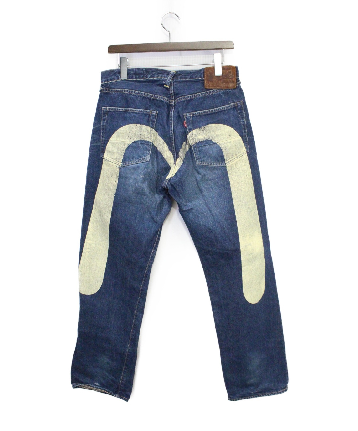 11,040円evisu jeans エヴィス 大黒 38白 ホワイト デニム ジーンズ