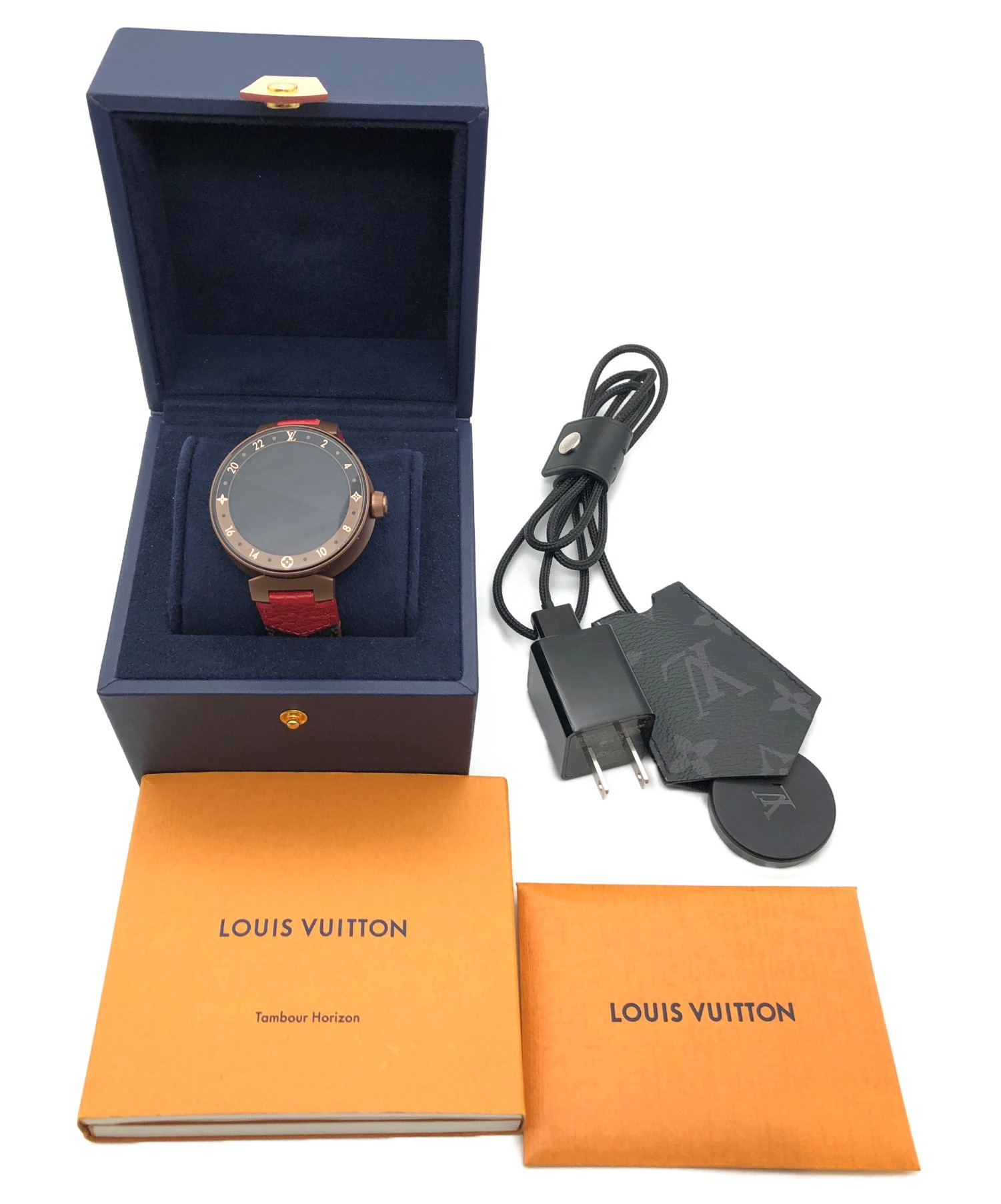 LOUIS VUITTON (ルイヴィトン) コネクテッド ウォッチ タンブール ホライゾンV2 サイズ:42 QA052Z　スマートウォッチ