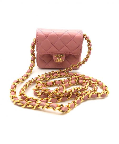 中古・古着通販】CHANEL (シャネル) ミニミニマトラッセ ピンク サイズ