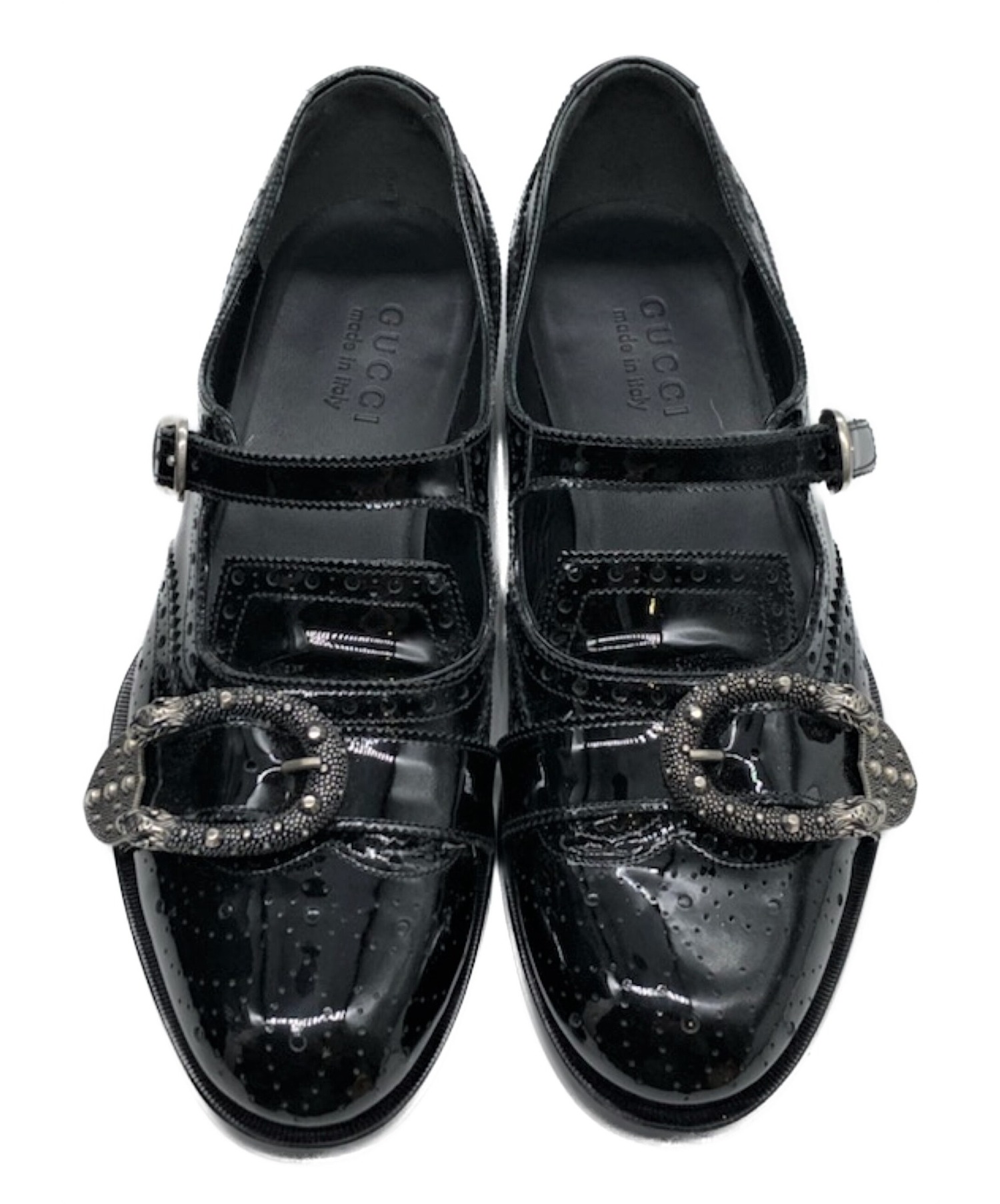 Queercore brogue store monk shoe