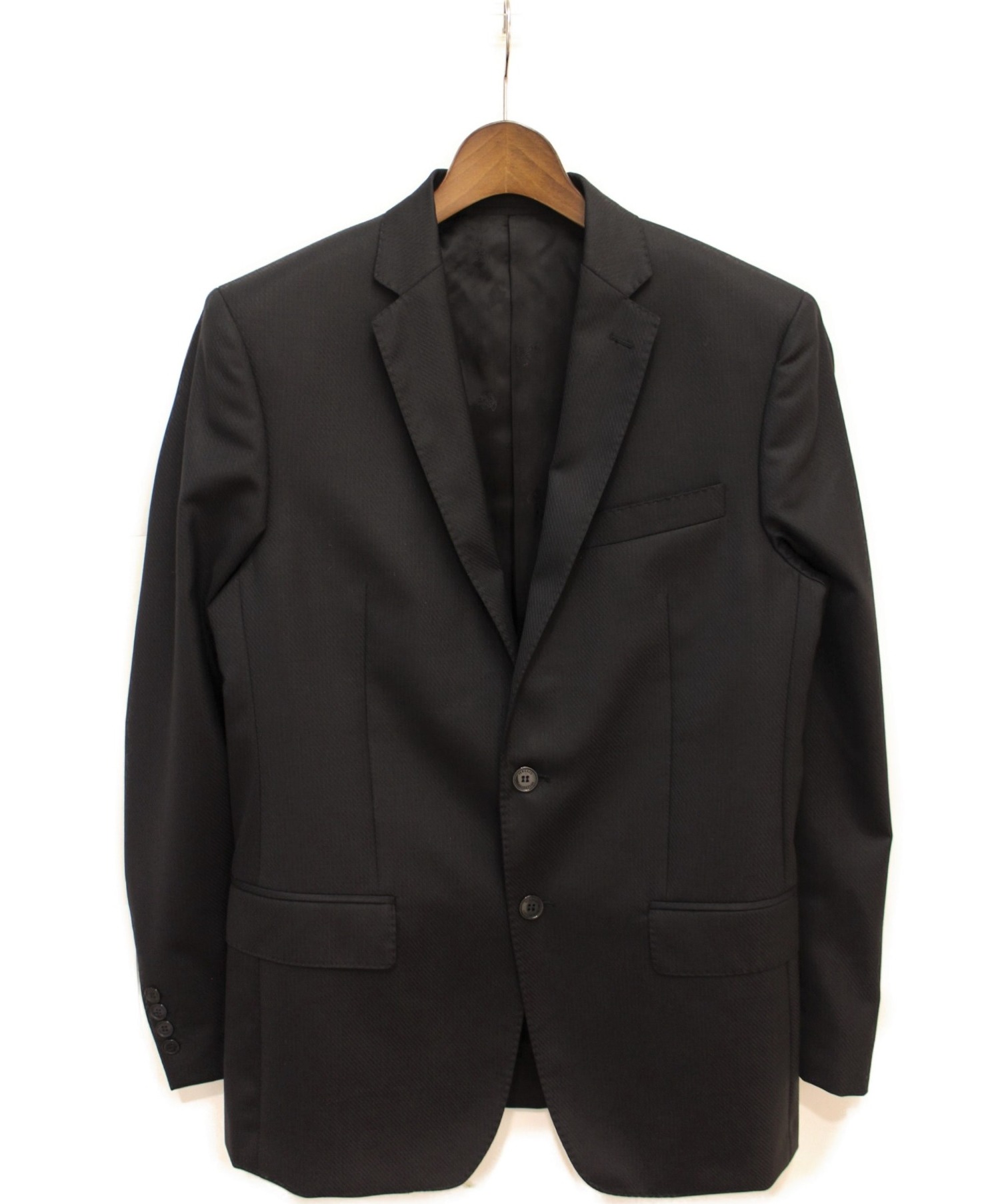 VERSACE COLLECTION (ヴェルサーチ コレクション) テーラードジャケット ブラック サイズ:46