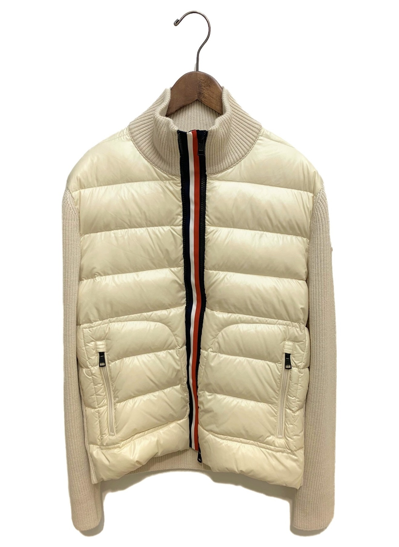 MONCLER (モンクレール) MAGLIONE TRICOT CARDIGAN アイボリー サイズ:S