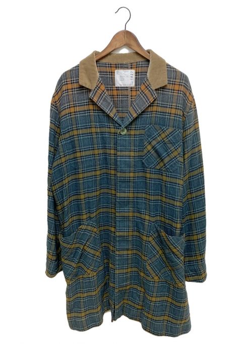 【中古・古着通販】sacai (サカイ) グラデーションコート ブルー