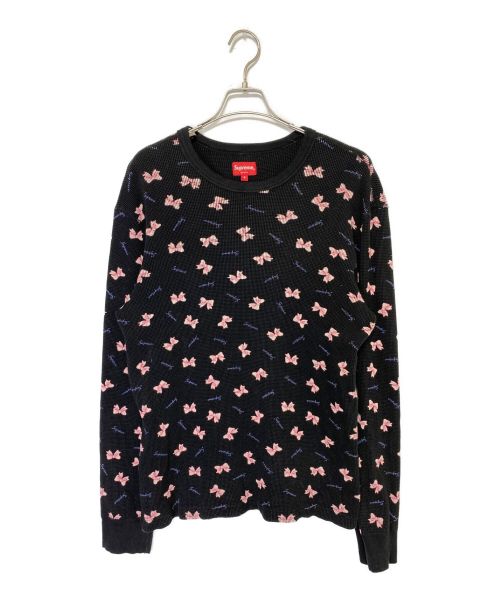 supreme bow waffle thermal サーマル ワッフル-