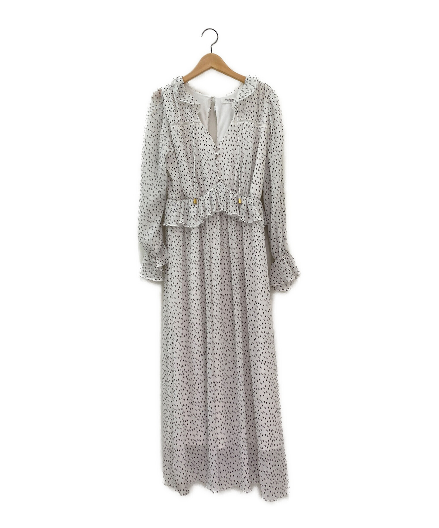 中古・古着通販】HER LIP TO (ハーリップトゥ) Polka Dot Long Dress