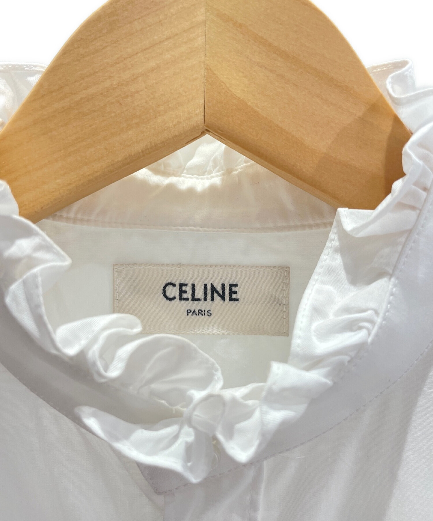 中古・古着通販】CELINE (セリーヌ) クラシックコットンポプリンシャツ