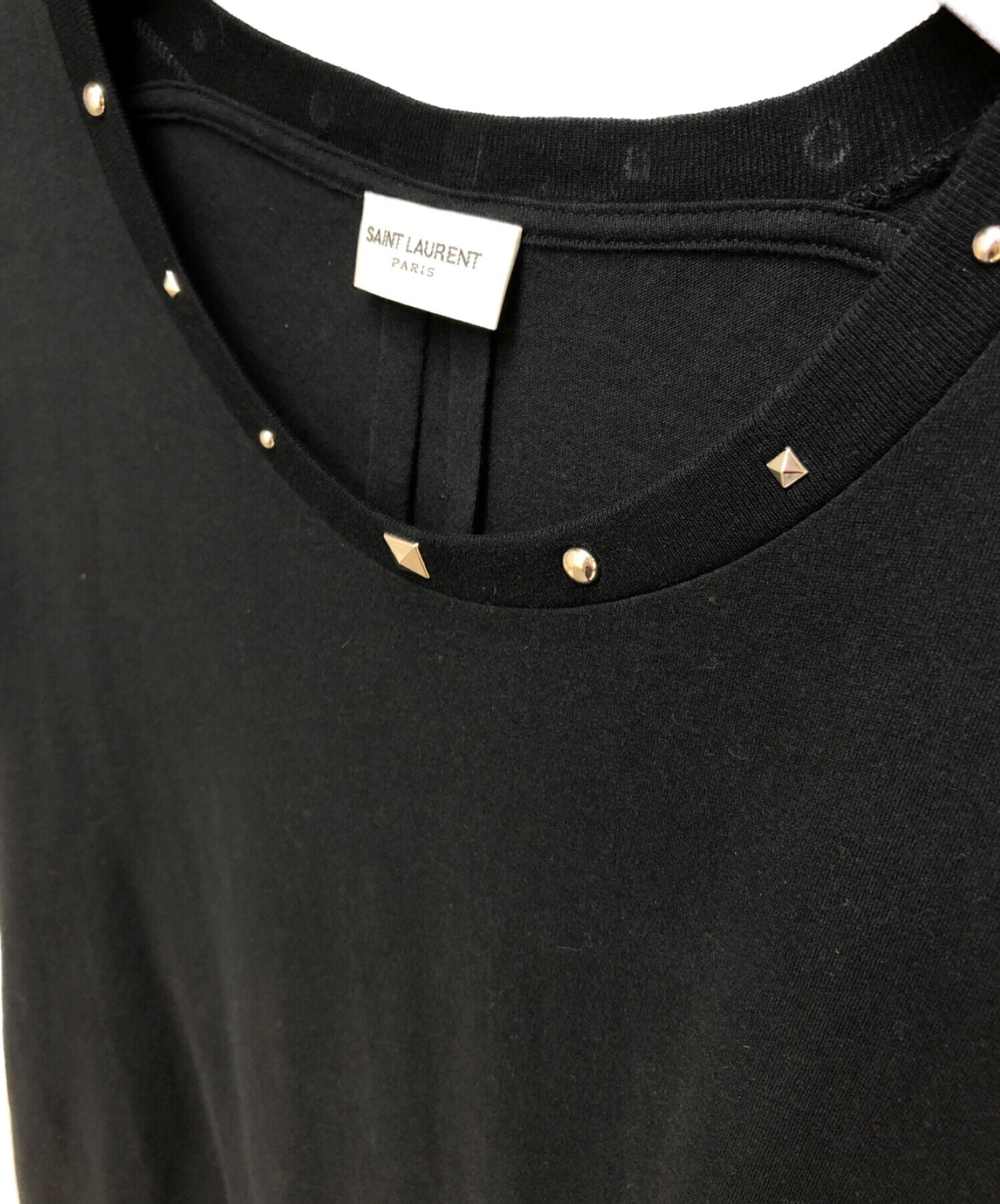 中古・古着通販】Saint Laurent Paris (サンローランパリ) スタッズT ...