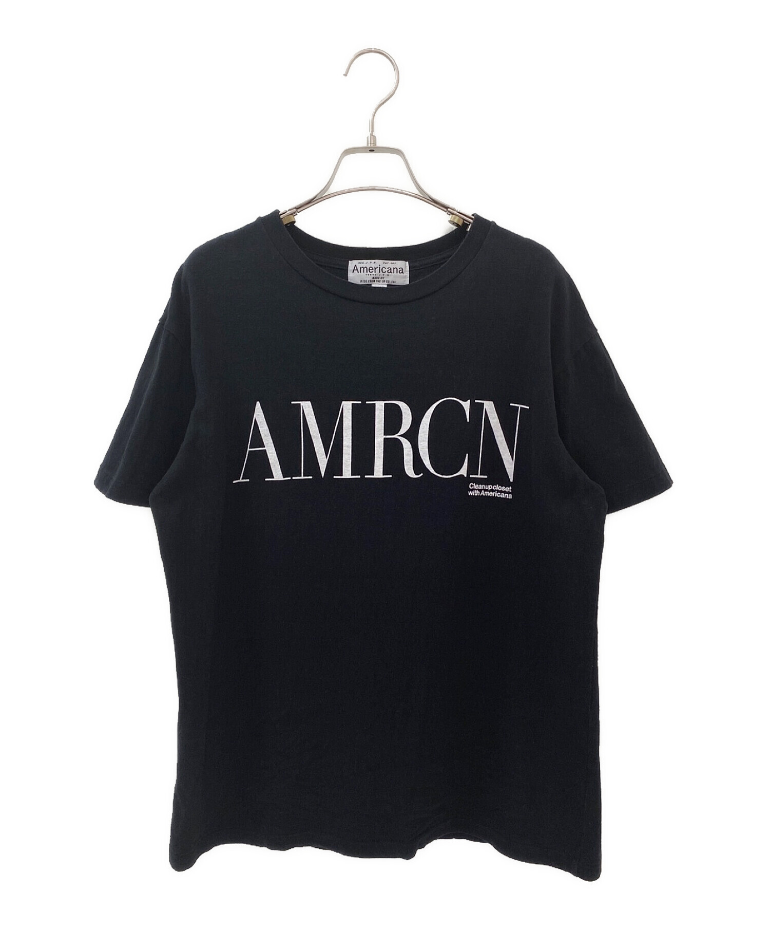 Americana (アメリカーナ) AMRCNTシャツ ブラック サイズ:-