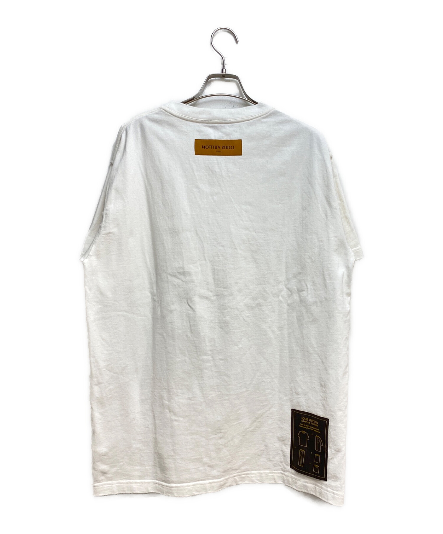 LOUIS VUITTON (ルイ ヴィトン) インサイドアウトTシャツ ホワイト サイズ:M