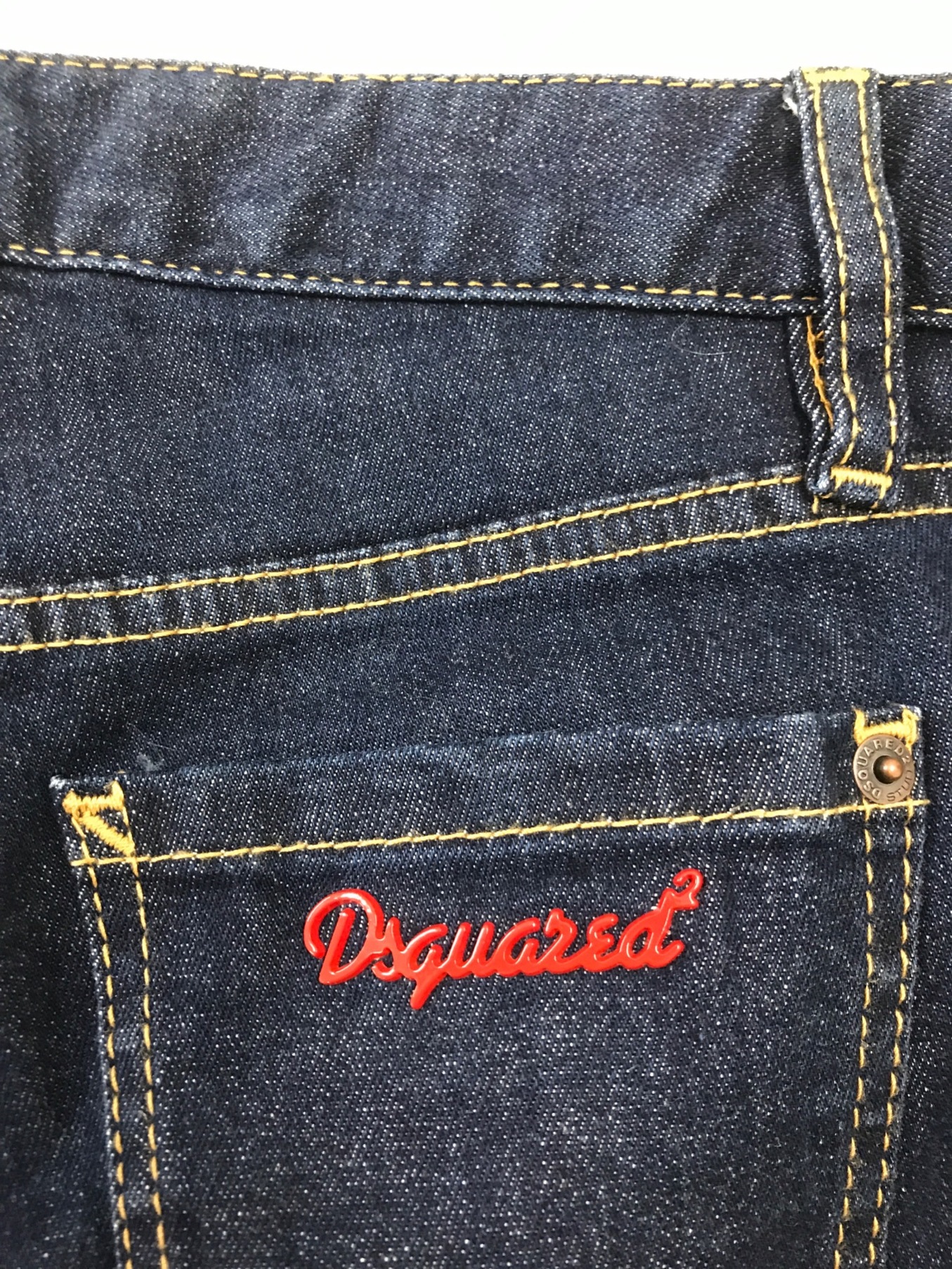 DSQUARED ディースクエアード デニムパンツ 36(S位) 青(デニム) 【古着】-