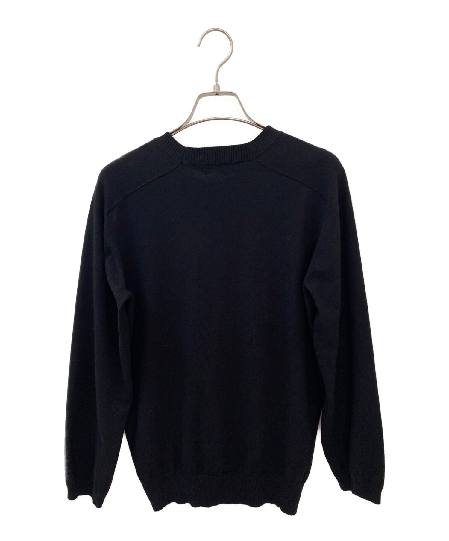 MADISON BLUE (マディソンブルー) 22SS HELLO CREW L/S PO/クルーネックニット ブラック サイズ:S