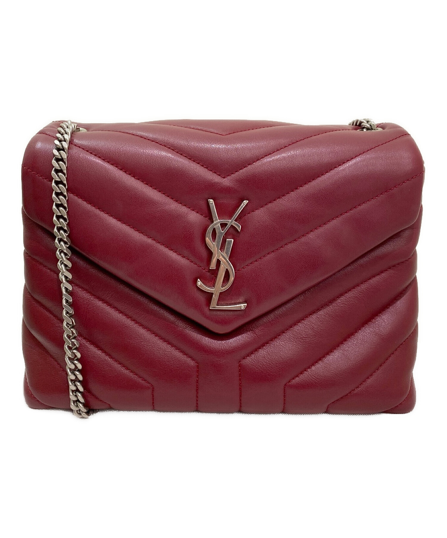 Yves Saint Laurent (イヴサンローラン) ルルトイバッグ レッド