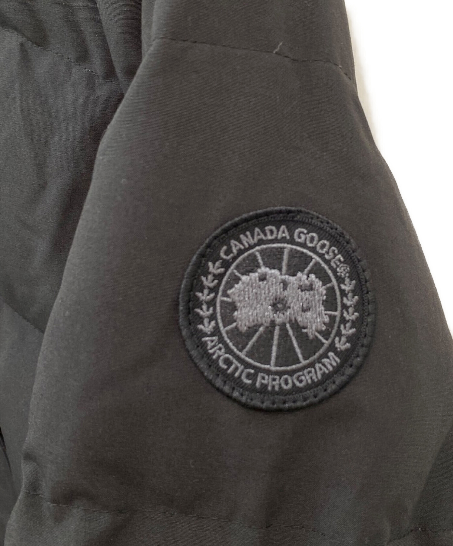 CANADA GOOSE (カナダグース) LORETTE PARKA BLACK LABEL ブラック サイズ:XS