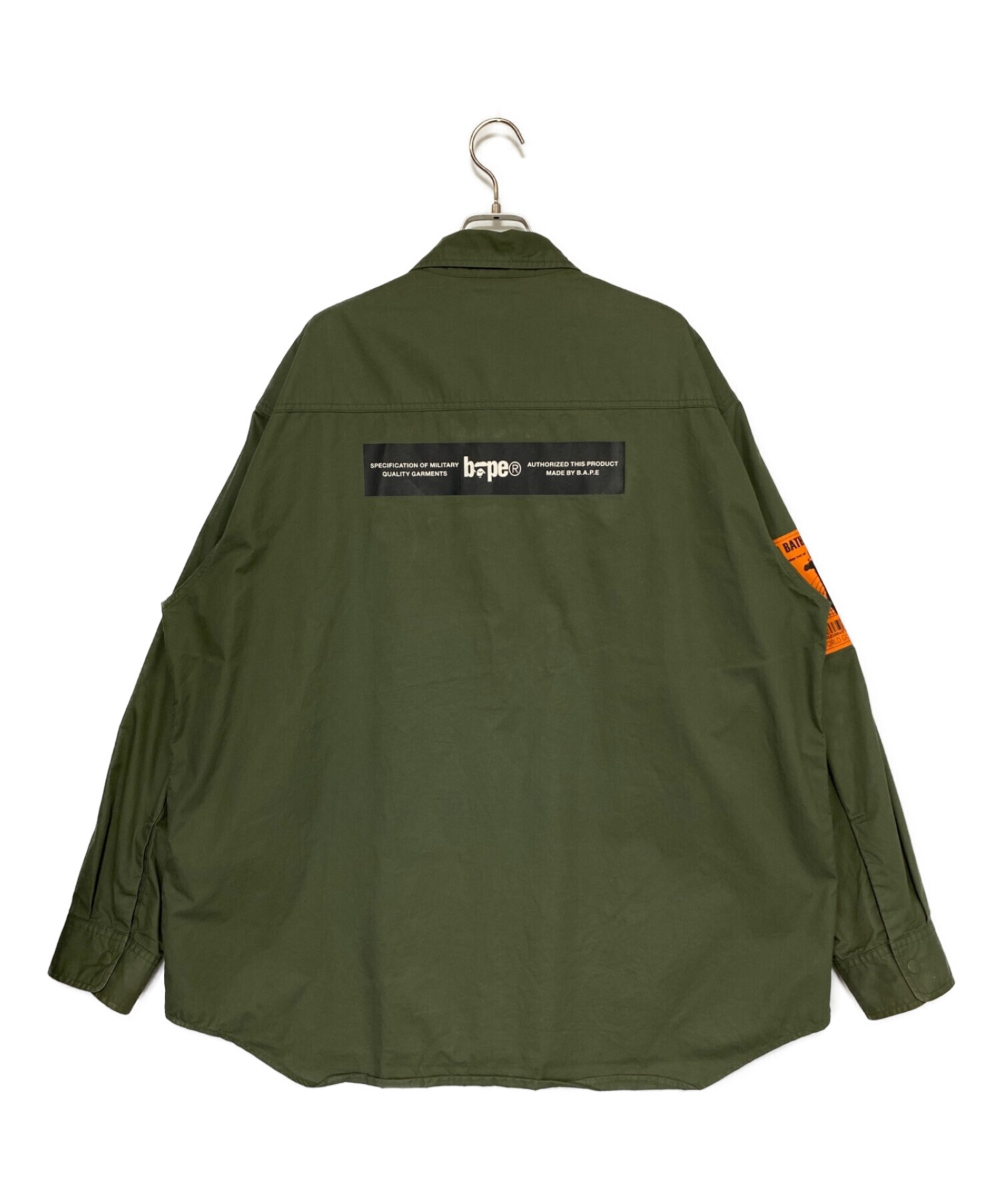 中古・古着通販】A BATHING APE (アベイシングエイプ) 長袖シャツ