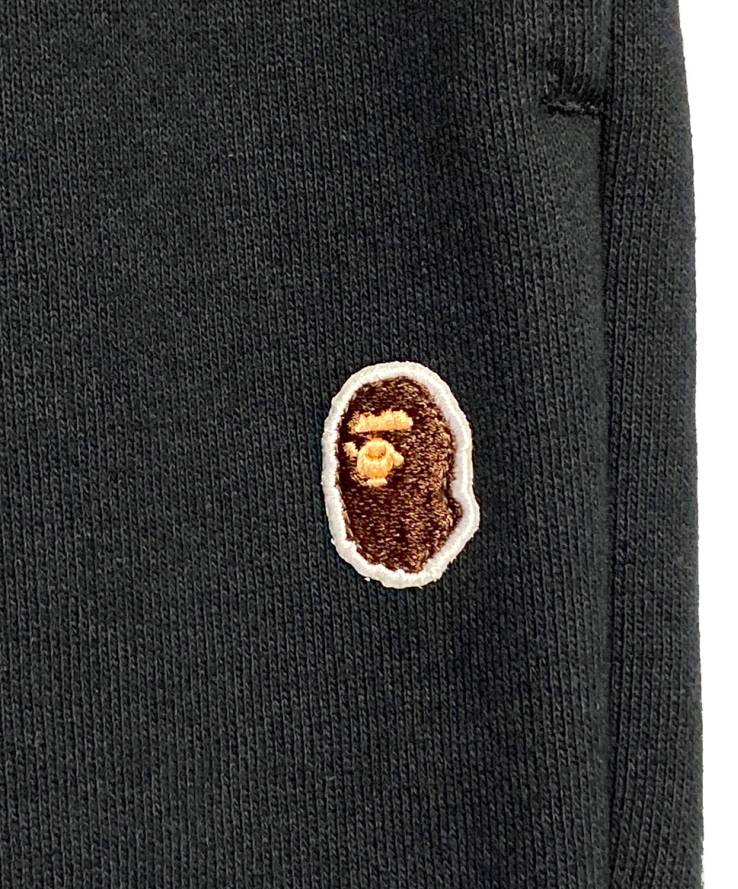 A BATHING APE (アベイシングエイプ) スウェットパンツ ブラック サイズ:XL 未使用品