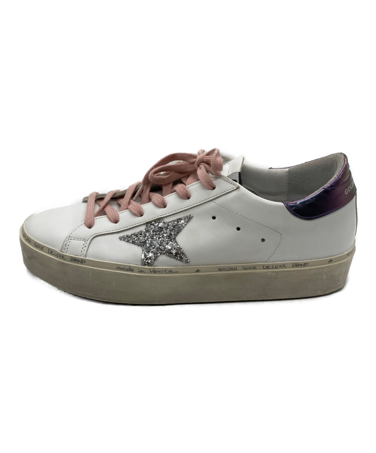 中古・古着通販】GOLDEN GOOSE (ゴールデングース) HISTAR ホワイト