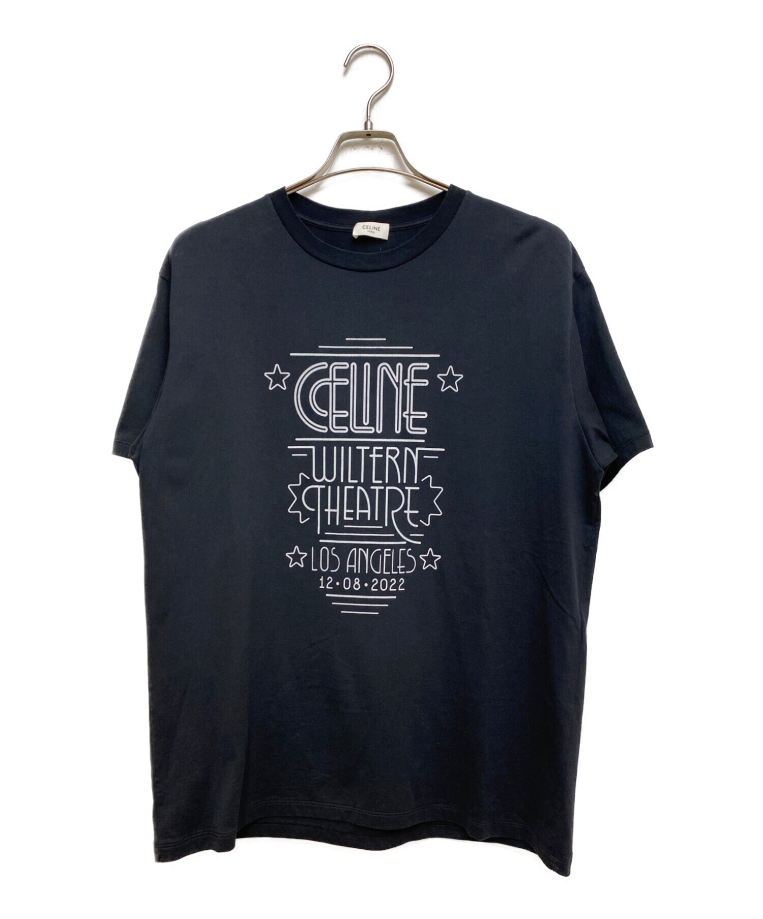 中古・古着通販】CELINE (セリーヌ) WILTERN Tシャツ ブラック サイズ 