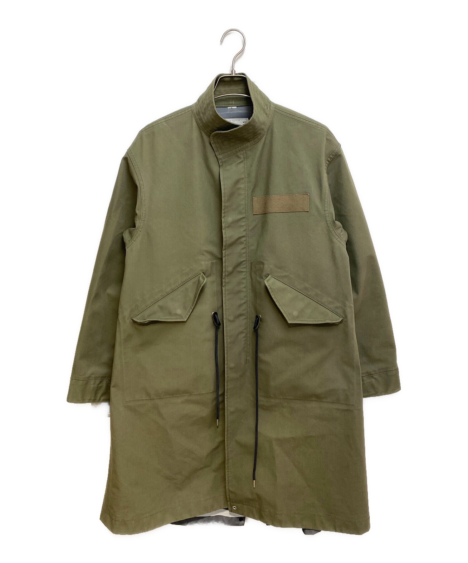 中古・古着通販】sacai (サカイ) Oxford Coat カーキ サイズ:1