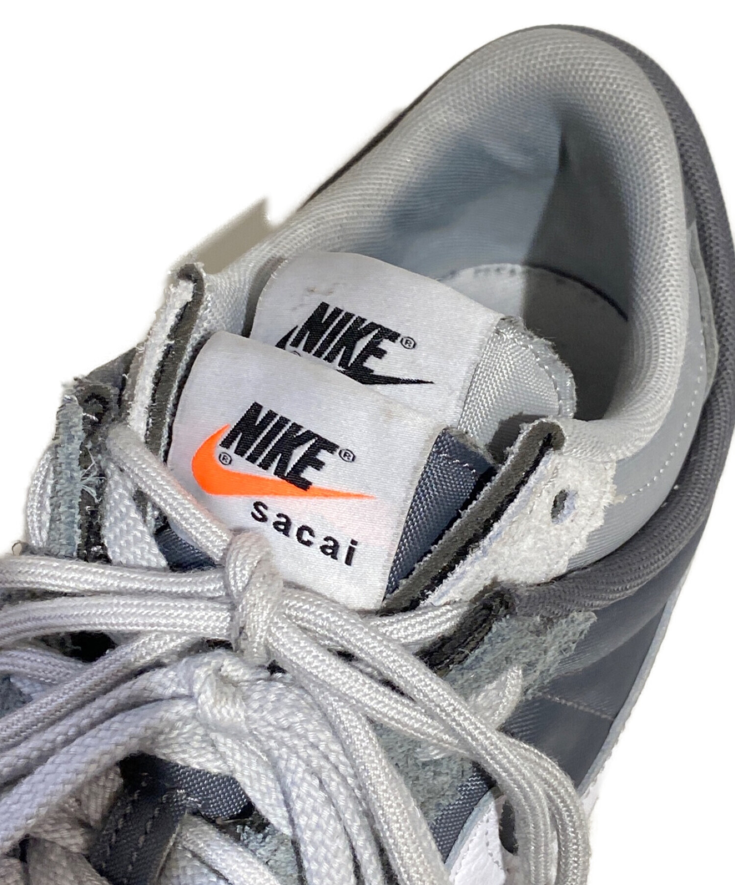 sacai (サカイ) NIKE (ナイキ) ZOOM CORTEZ SP グレー サイズ:27