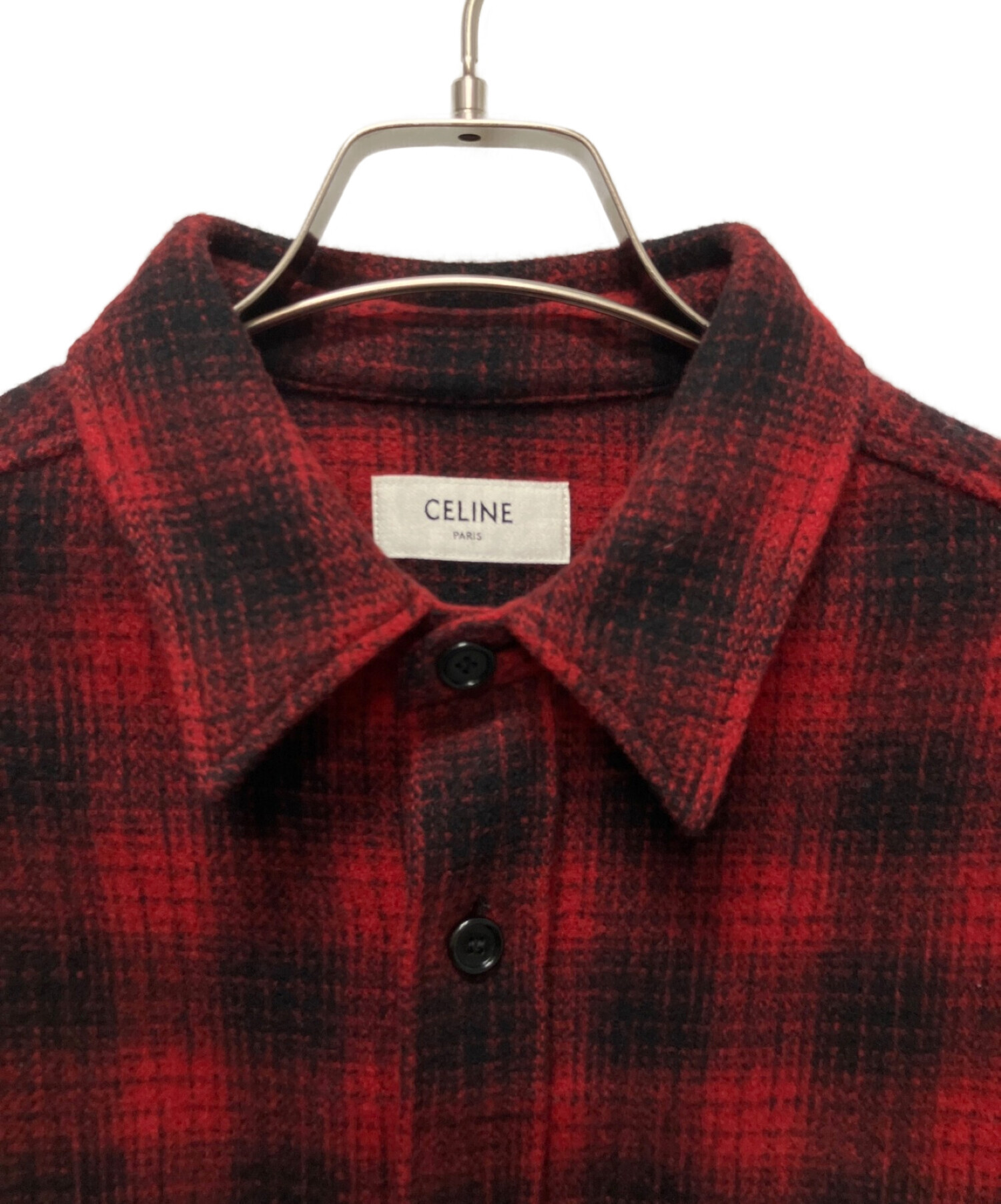 中古・古着通販】CELINE (セリーヌ) Loose Lumberjack Shirt in