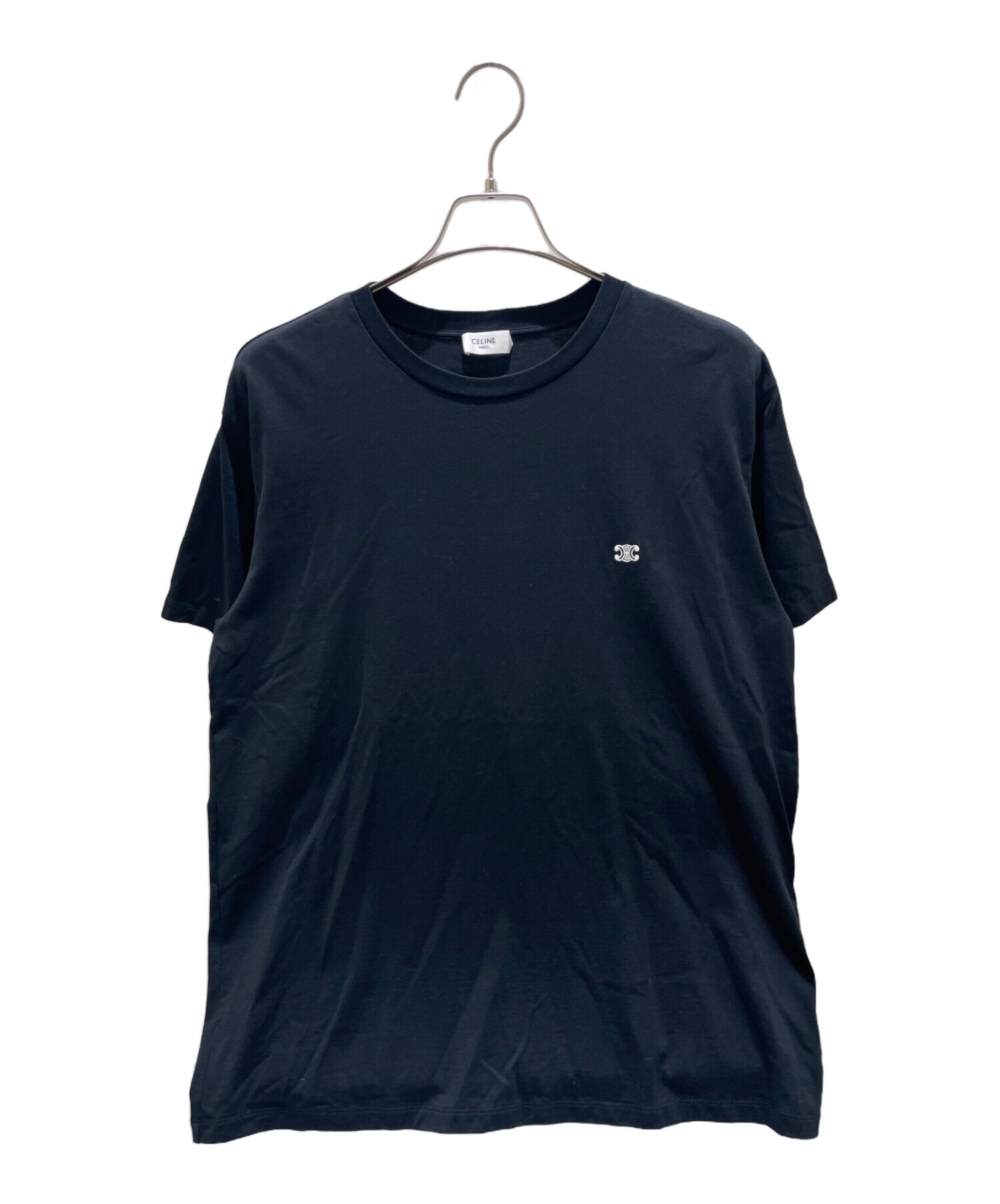 中古・古着通販】CELINE (セリーヌ) トリオンフ ルーズTシャツ ブラック サイズ:S｜ブランド・古着通販 トレファク公式【TREFAC  FASHION】スマホサイト