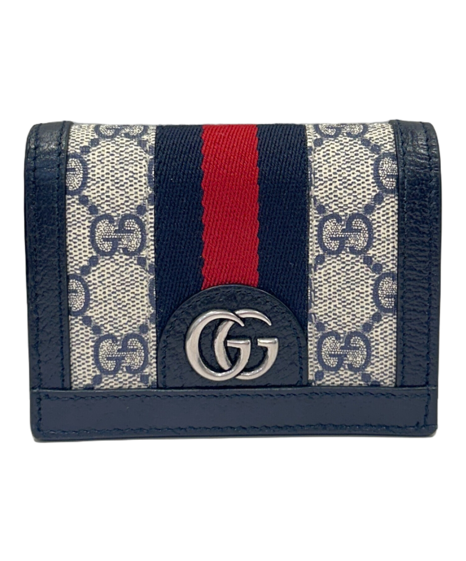 中古・古着通販】GUCCI (グッチ) オフィディア ベージュ×ネイビー｜ブランド・古着通販 トレファク公式【TREFAC FASHION】スマホサイト