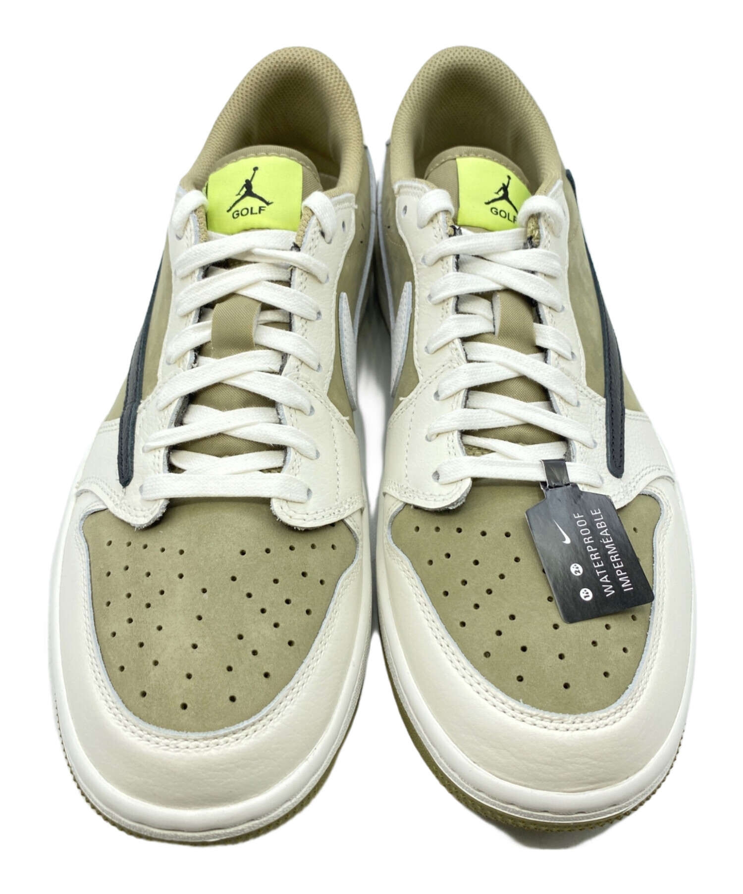 中古・古着通販】NIKE (ナイキ) Travis Scott (トラヴィス スコット) AIR JORDAN 1 LOW GOLF NRG  NEUTRAL OLIVE サイズ:27.5cm （US 9.5） 未使用品｜ブランド・古着通販 トレファク公式【TREFAC  FASHION】スマホサイト