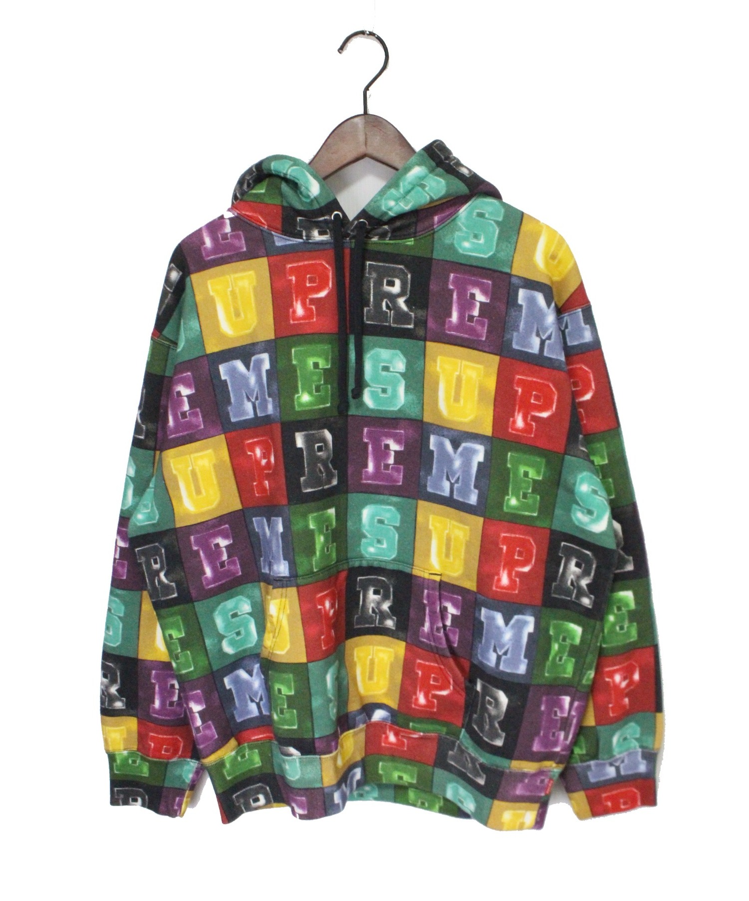 SUPREME (シュプリーム) 20AW Blocks Hooded Sweatshirt マルチカラー サイズ:M