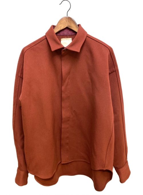 OMAR AFRIDI オマールアフリディ カジュアルシャツ 46(M位) 赤