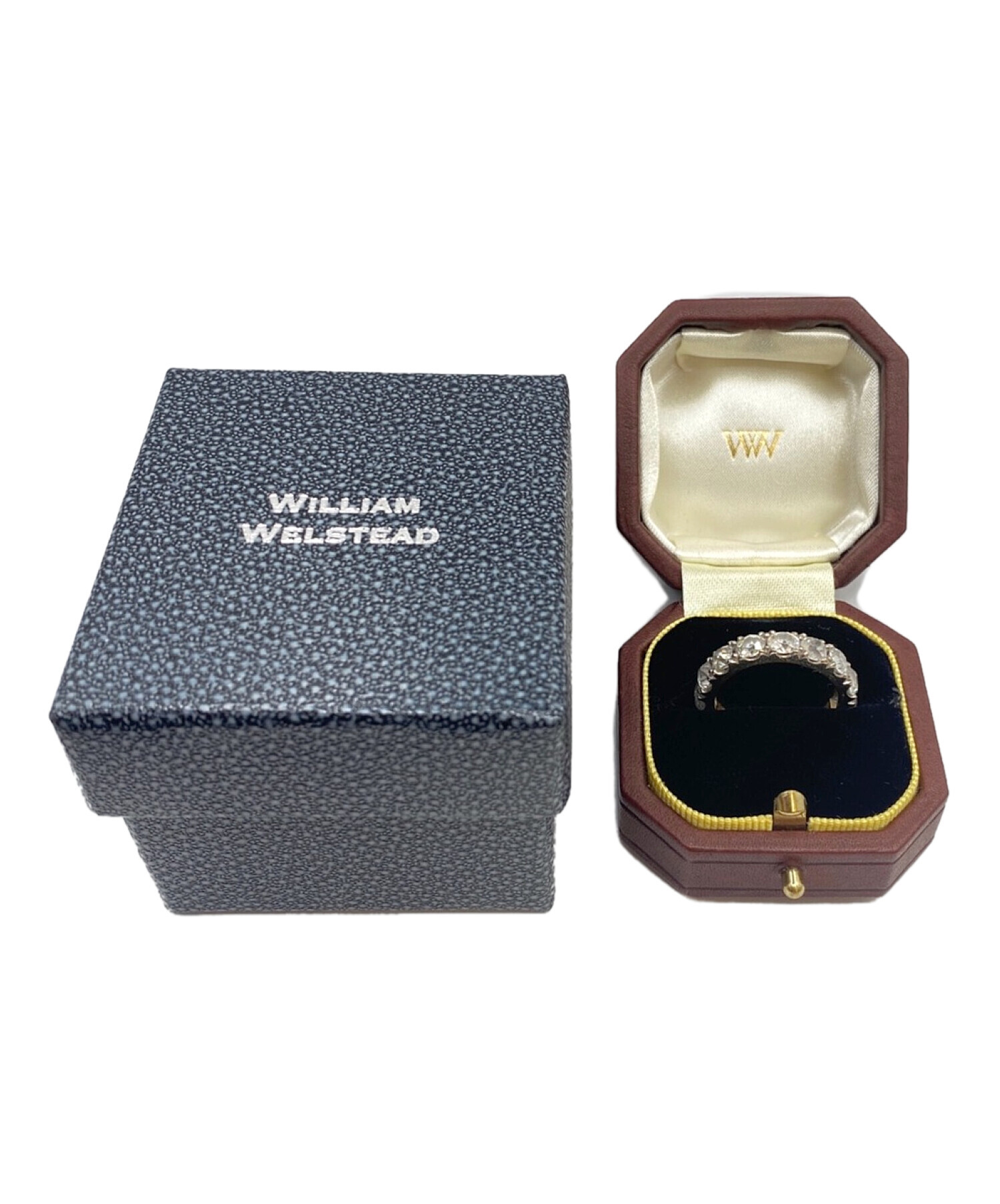 WILLIAM WELSTEAD (ウィリアム・ウェルステッド) 15P ダイヤモンドリング サイズ:12号