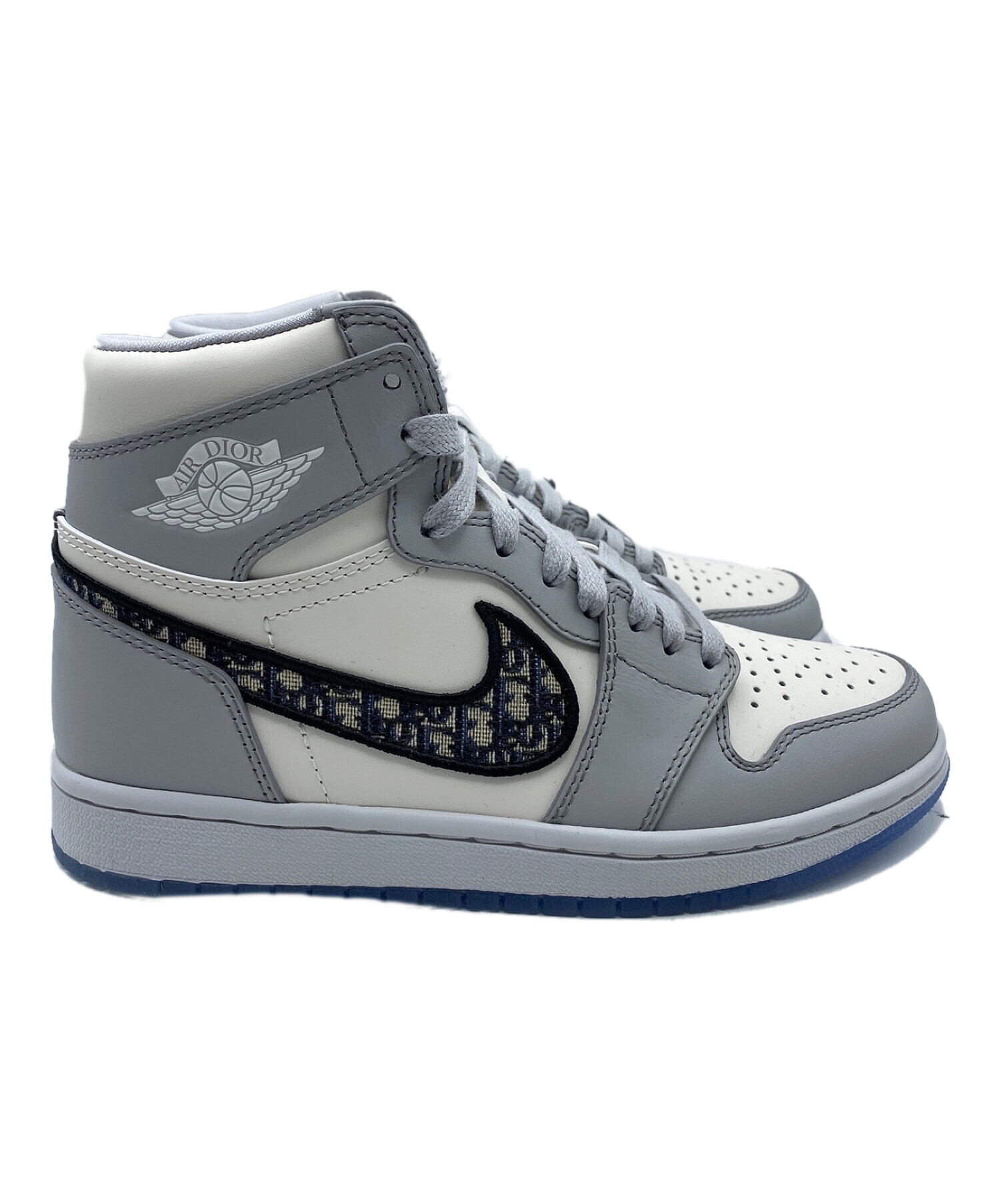 Dior × Nike Air Jordan (ディオール × エアジョーダン) Air Jordan 1 High OG ライトグレー  サイズ:37.5 未使用品