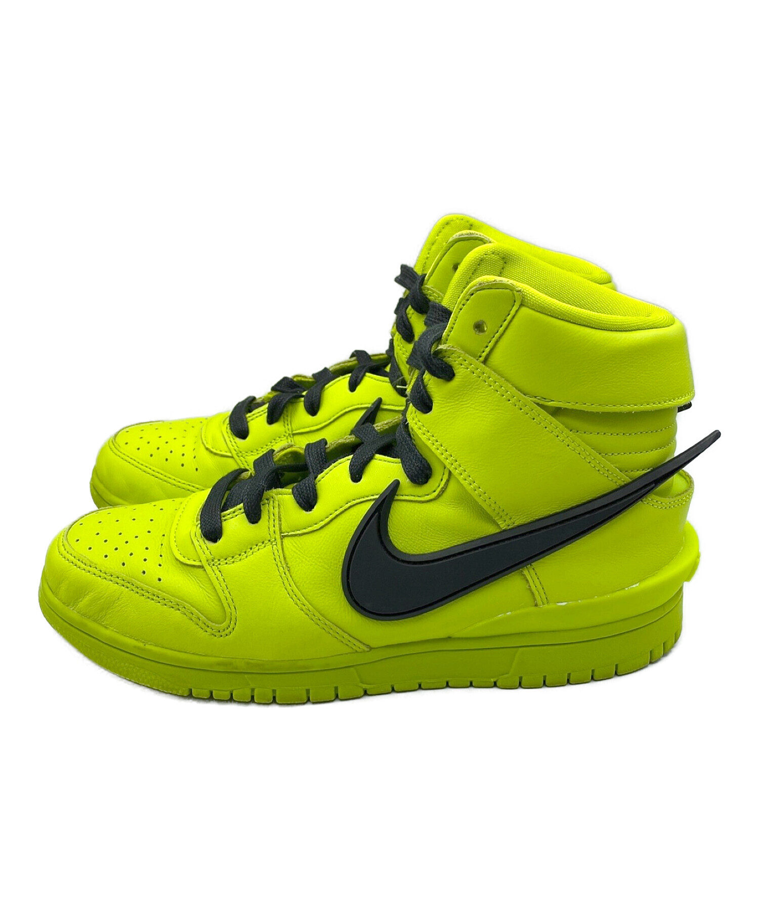 NIKE×AMBUSH (ナイキ×アンブッシュ) NIKE DUNK HIGH / AMBUSH イエロー サイズ:25.5cm (US7.5)