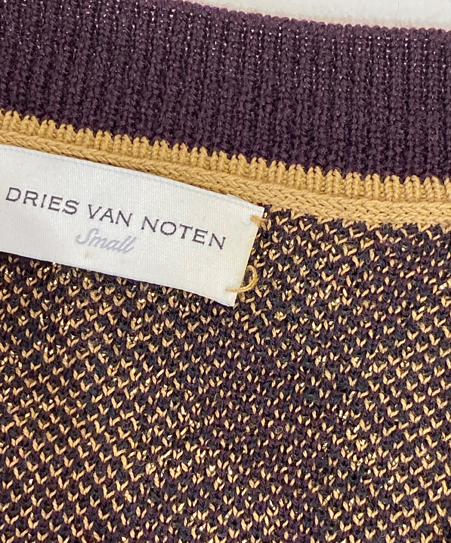 超安い】 DRIES VAN NOTEN ドリスヴァンノッテン ニット・セーター M