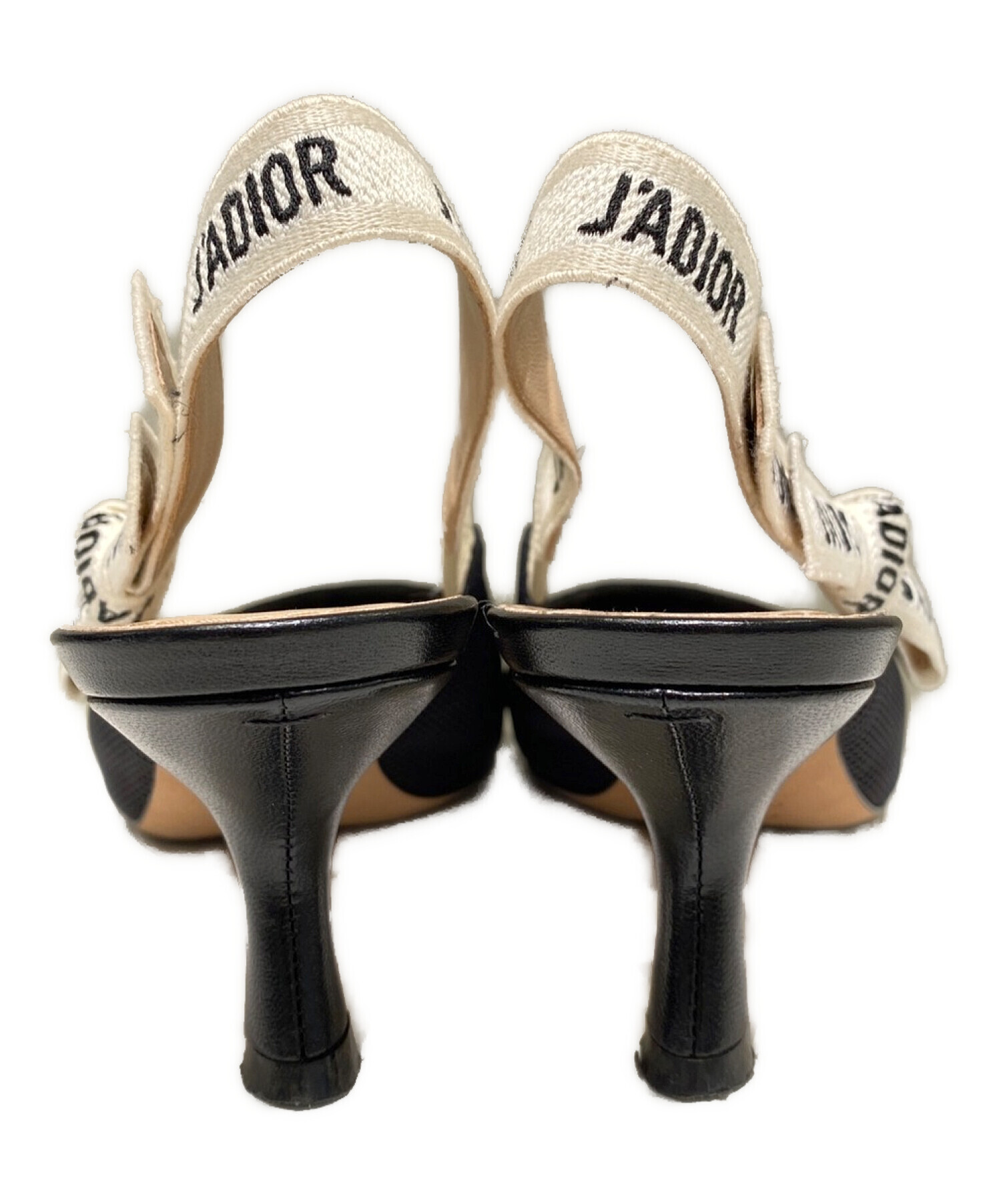 Christian Dior (クリスチャン ディオール) J'ADIOR スリングバック パンプス ブラック サイズ:35 1/2