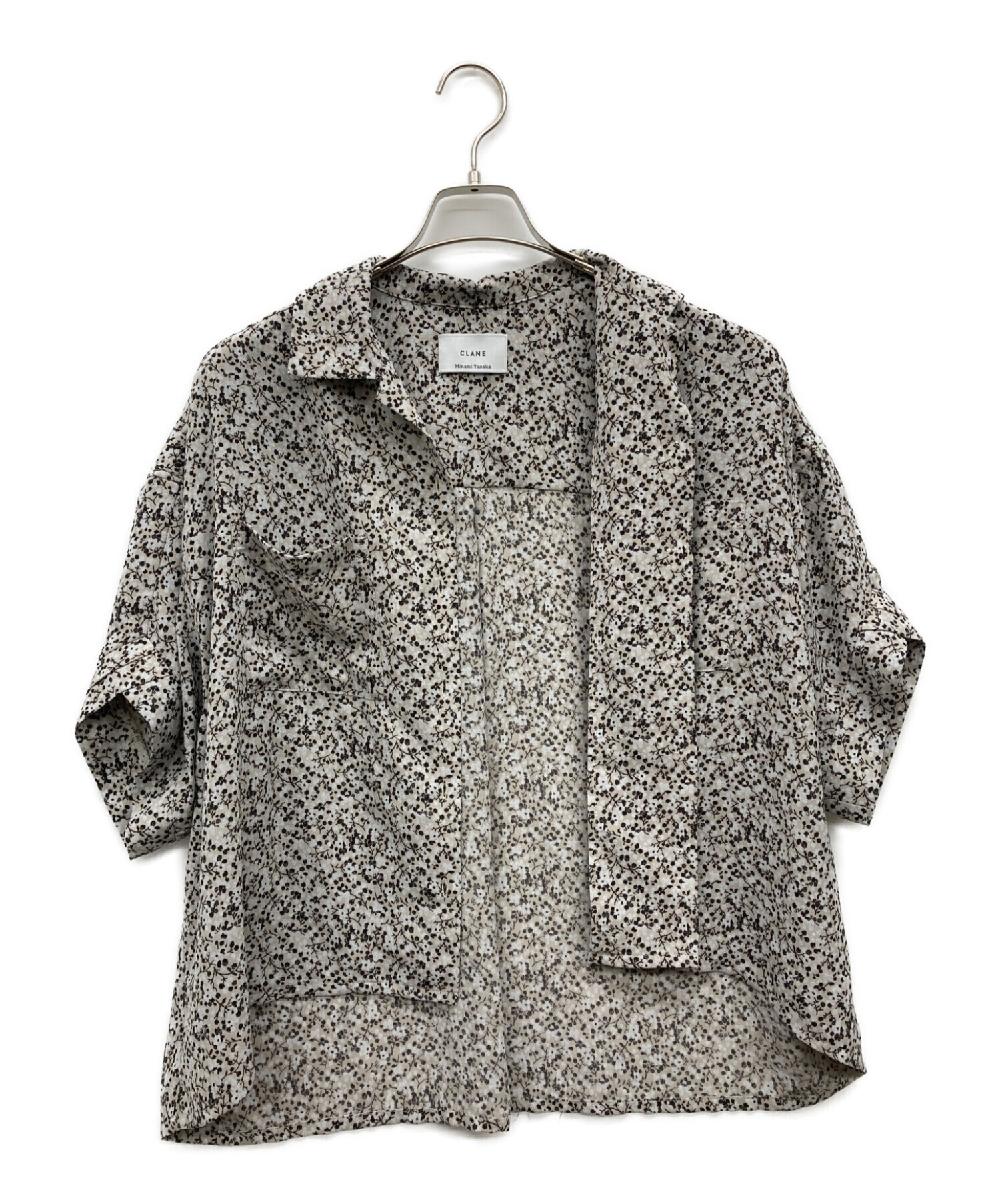 MINAMI TANAKA×CLANE CIRCLE FLOWER SHIRT-